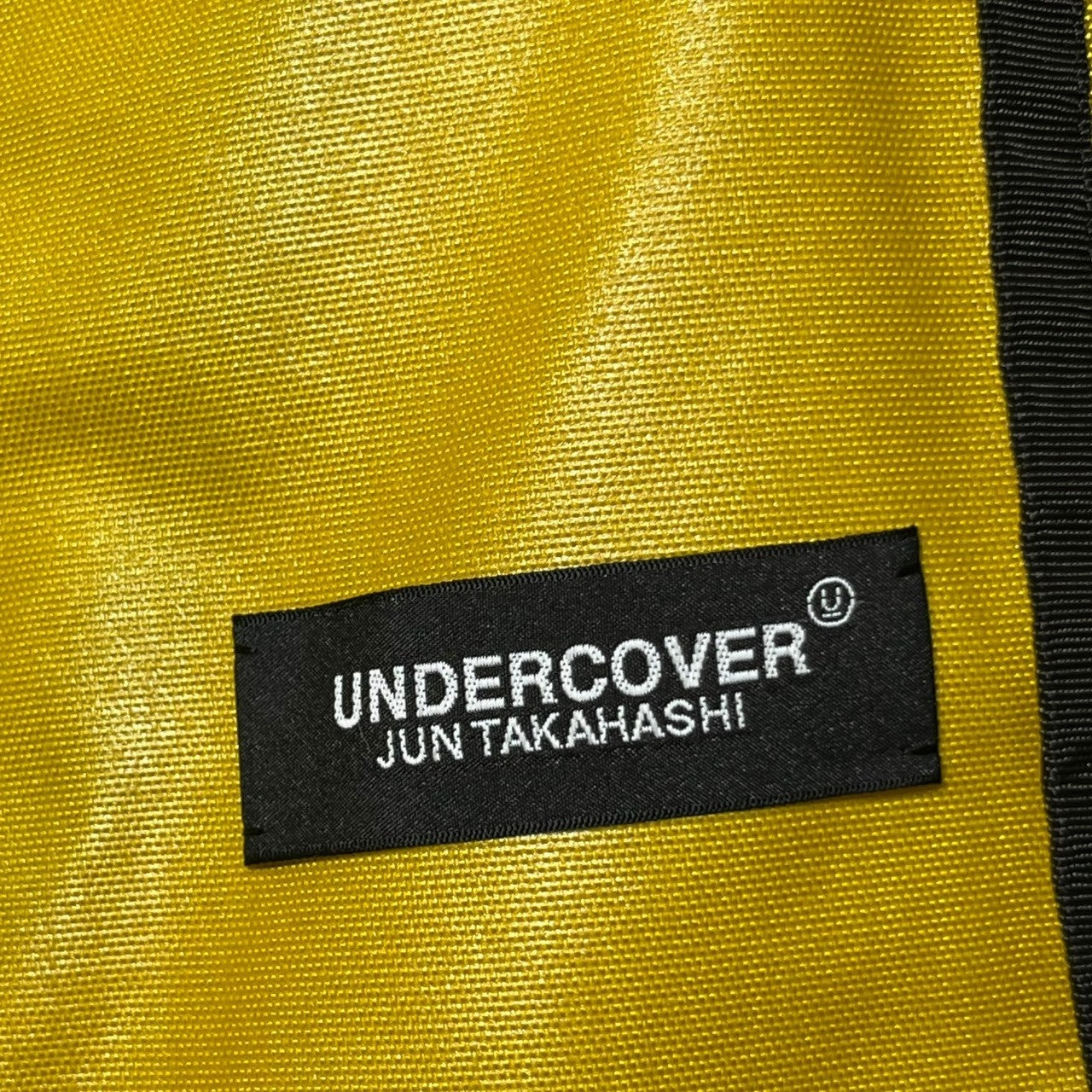 UNDERCOVER×EASTPAK(アンダーカバー×イーストパック) 21AW Nylon backpack coat ナイロン バックパック コート UC2A4307 2(実寸M程度) イエロー ステンカラー リュック ドッキング コラボ