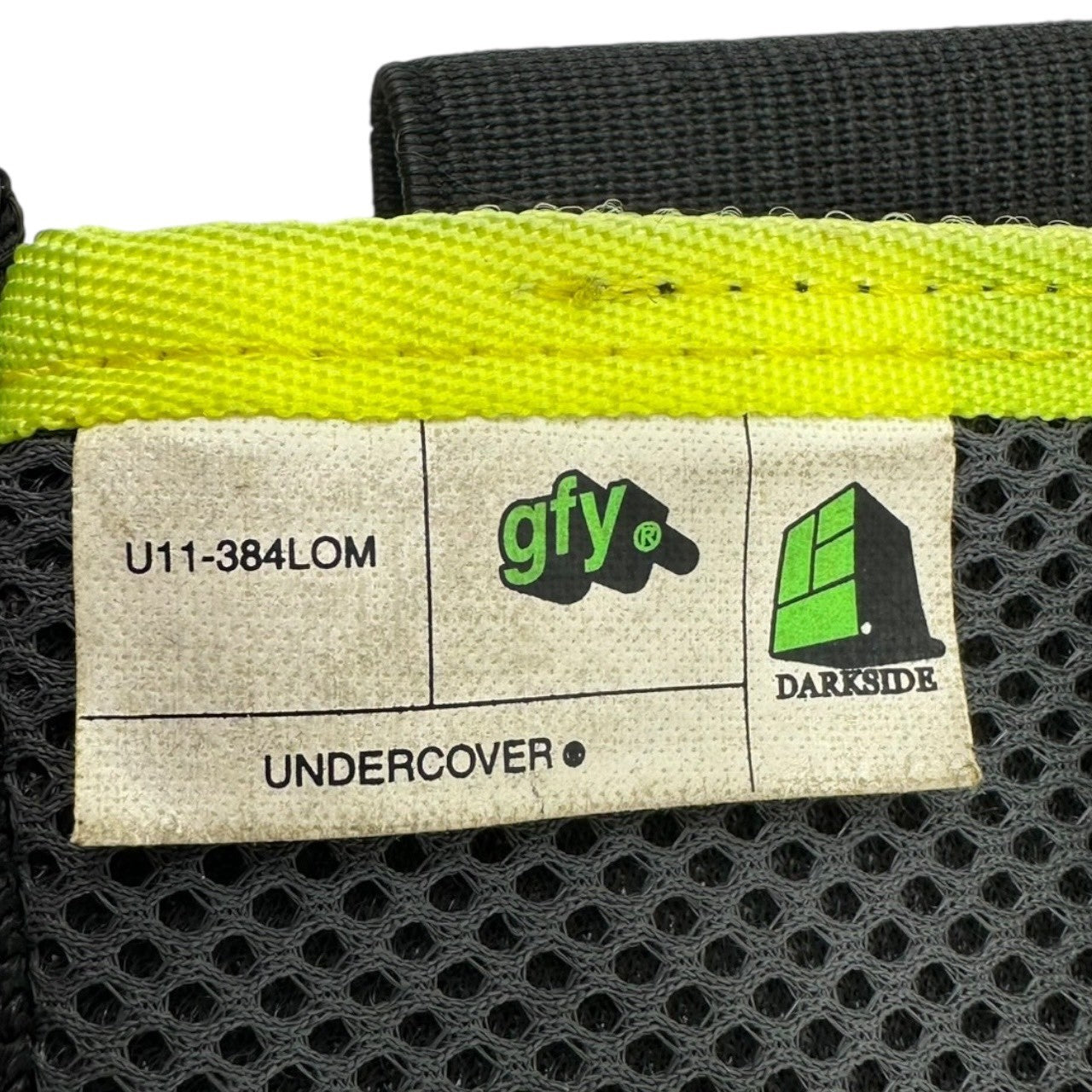 UNDERCOVER(アンダーカバー) 00AW “MELTING POT” GFY Mobile pouch thunder bone メルティングポット期 モバイル ポーチ サンダーボーン U11-384LOM グレー×イエロー メルポ期