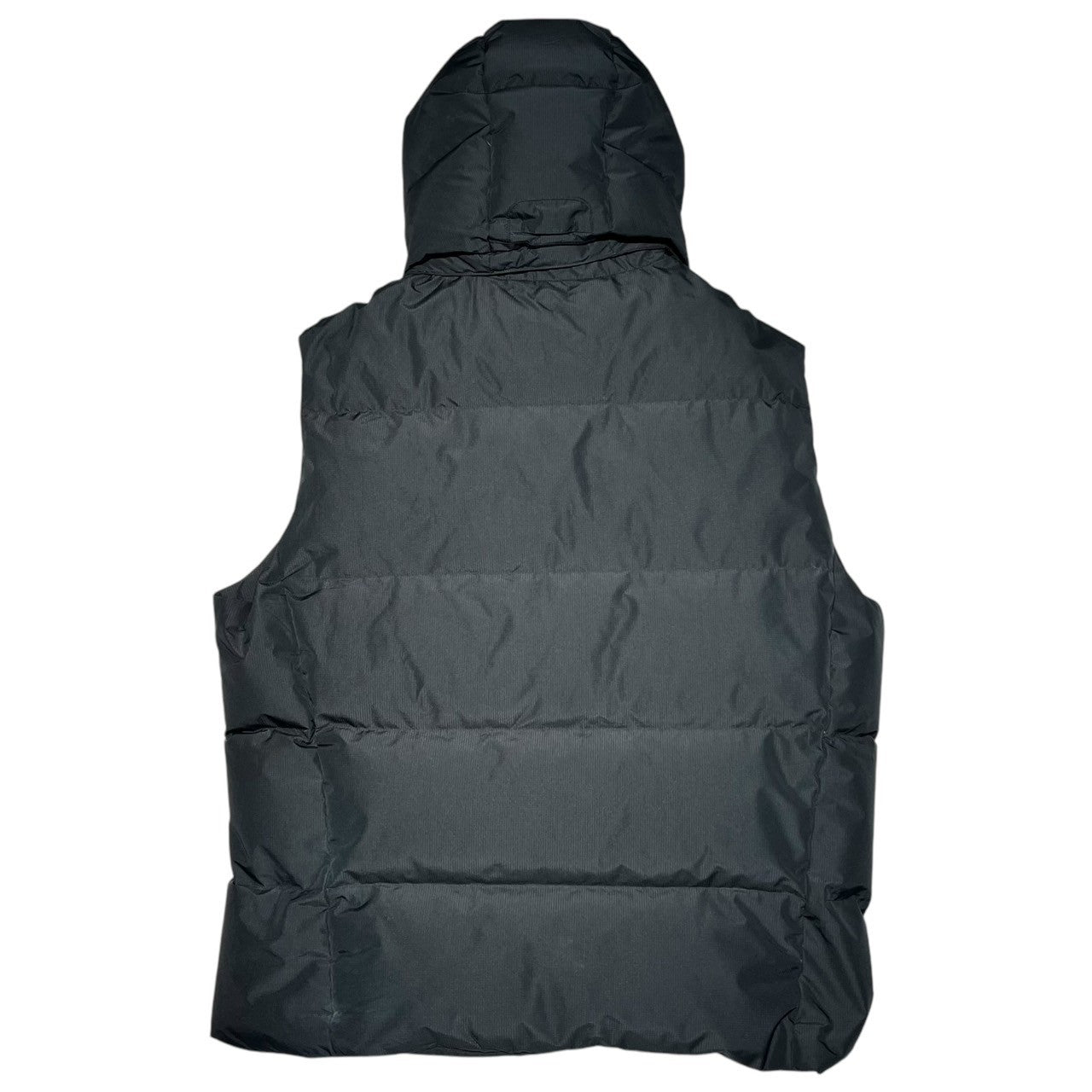 POLO RALPH LAUREN(ポロラルフローレン) Horse Logo Embroidery Nylon Hooded Down Vest ホース ロゴ 刺繍 ナイロン フーデット ダウン ベスト XL ブラック 参考定価55,000円