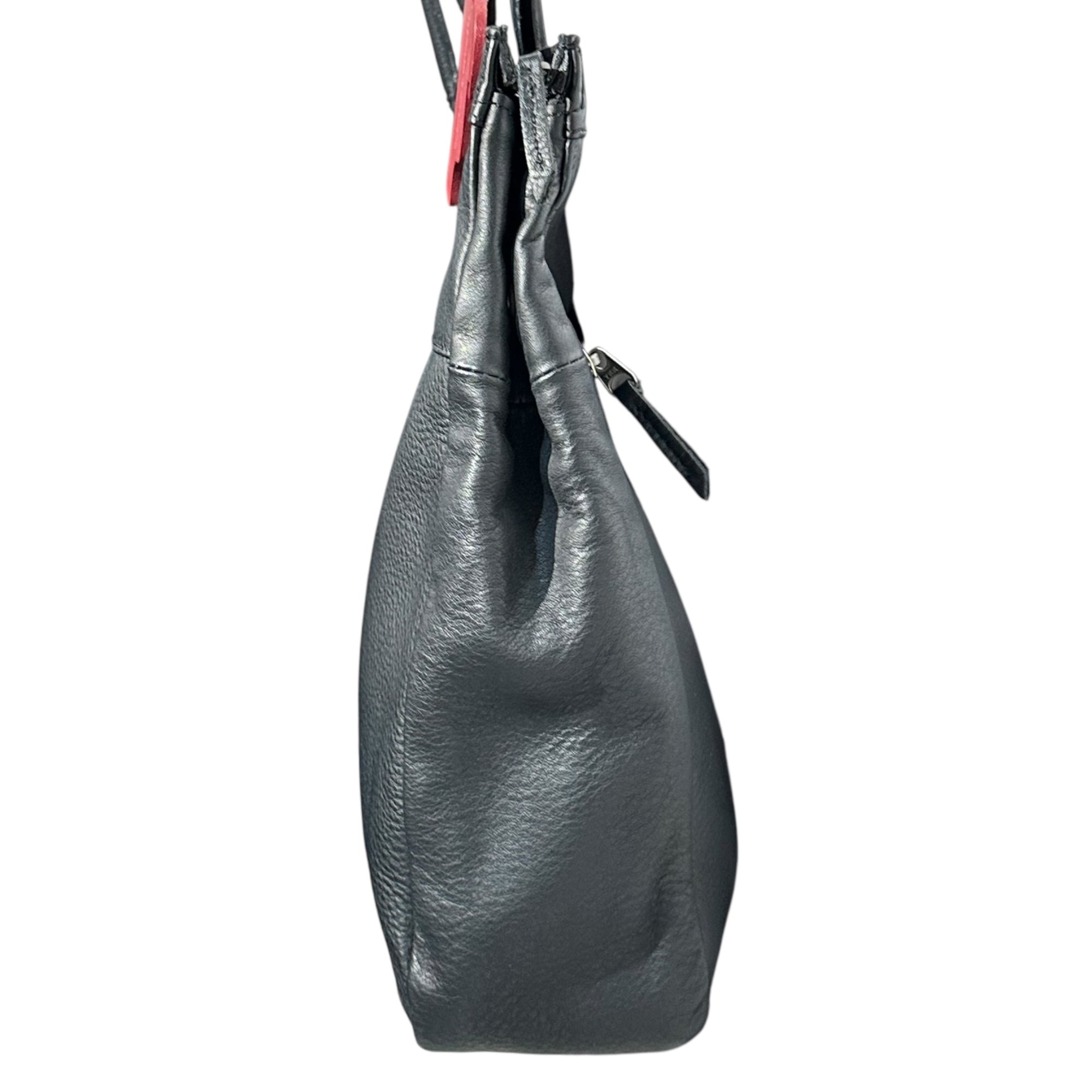 VLIEGER & VANDAM(フリーガーアンドファンダム) Pistol Embossed Leather Tote Bag ピストル 型押し レザー トート バッグ ブラック