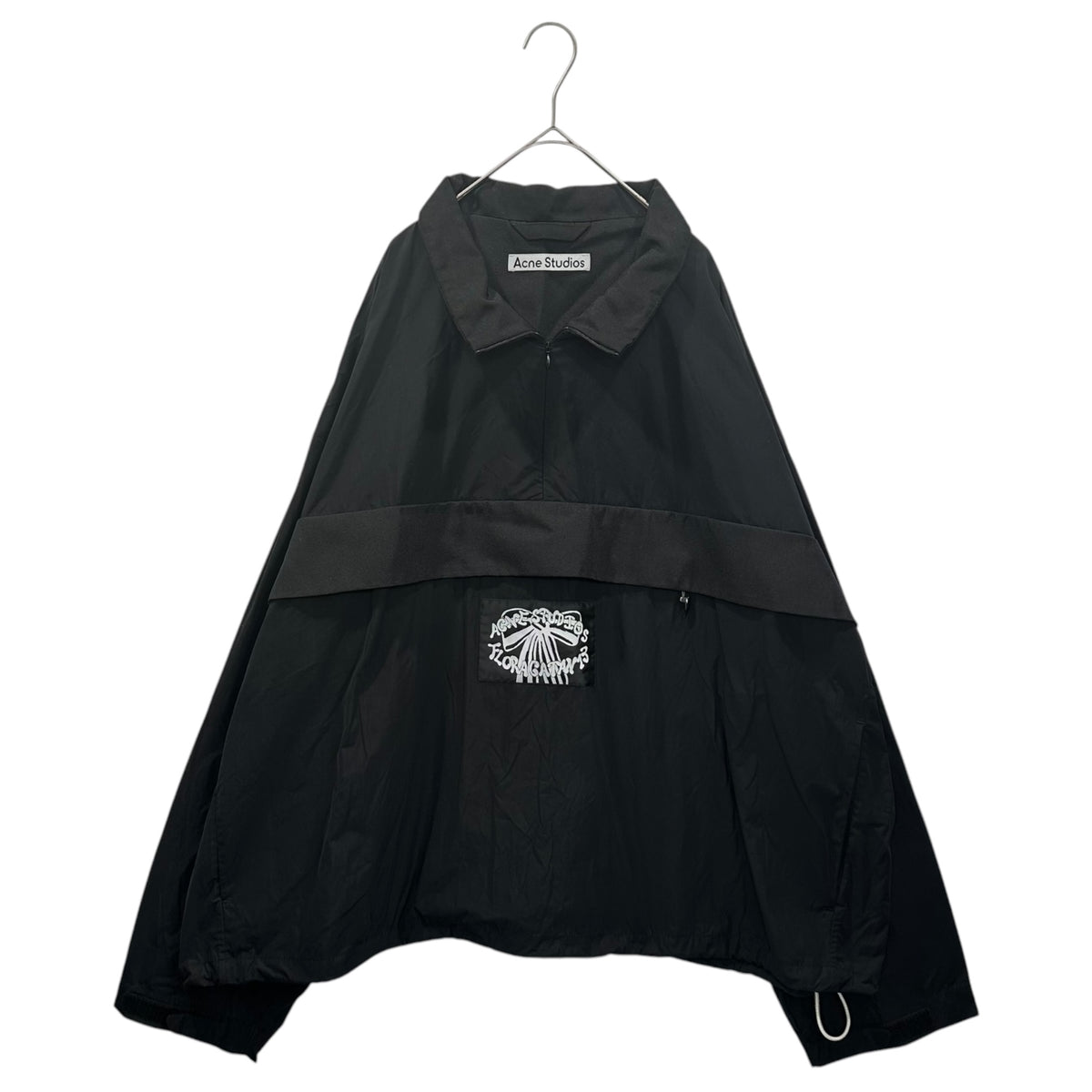 Acne Studios(アクネストゥディオズ) 23SS Logo Patch Half-Zip Jacket 