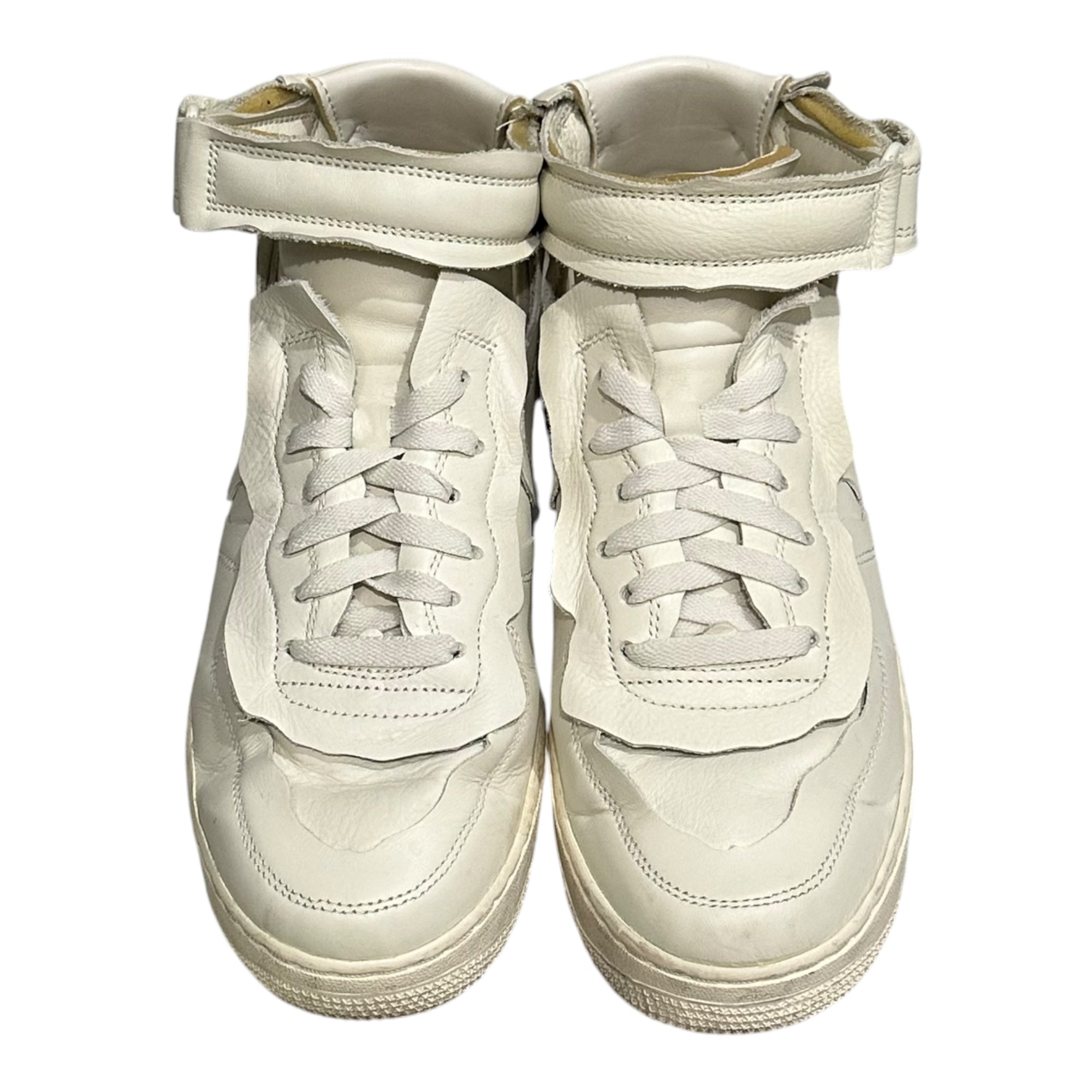 NIKE×COMME des GARCONS COMME des GARCONS(ナイキ×コムデギャルソンコムデギャルソン) Air Force 1 Mid "White" エアフォース ワン ミッド DC3601-100 27cm ホワイト スニーカー