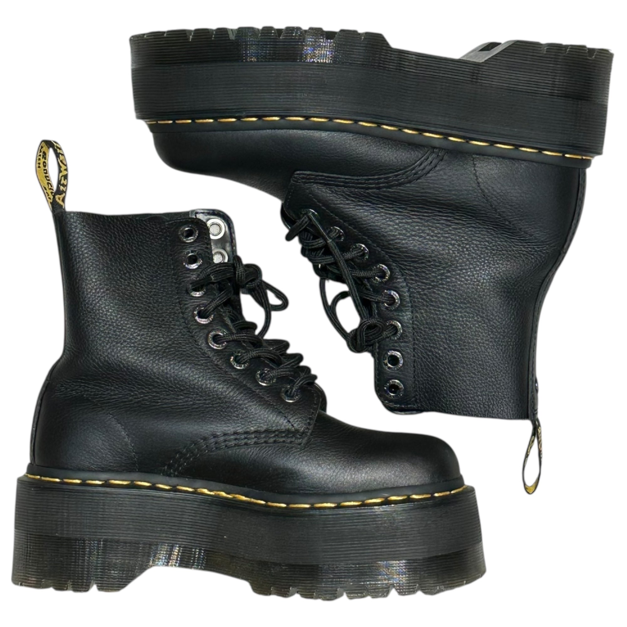 DR.MARTENS(ドクターマーチン) 1460 Pascal Max 8 Hole Boots プラットフォーム 8ホール ブーツ 1460 USL6(23cm) ブラック 厚底