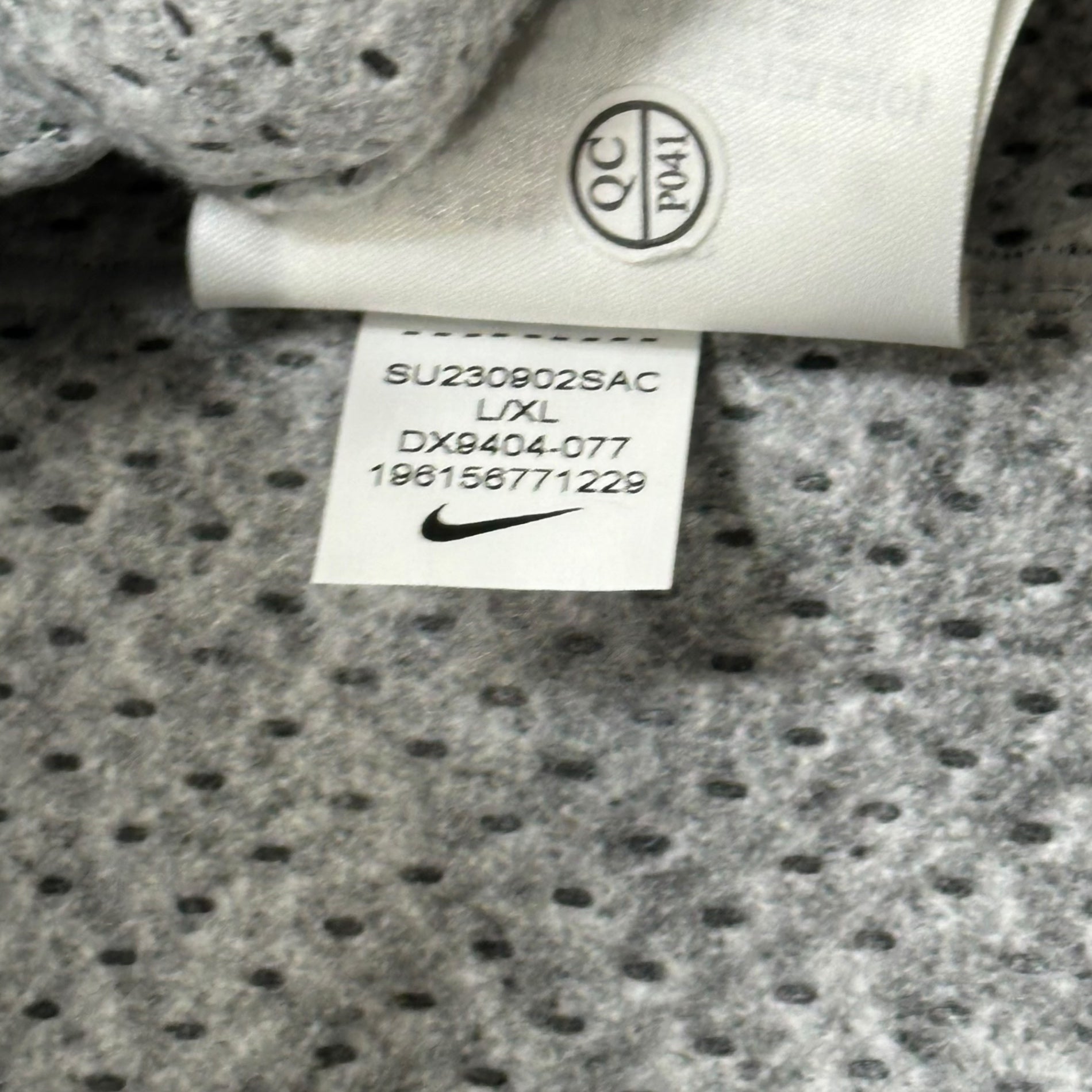 NIKE(ナイキ) Tech Pack Utility Vest 'Grey' テック パック ユーティリティー ベスト DX9404-077 L/XL グレー