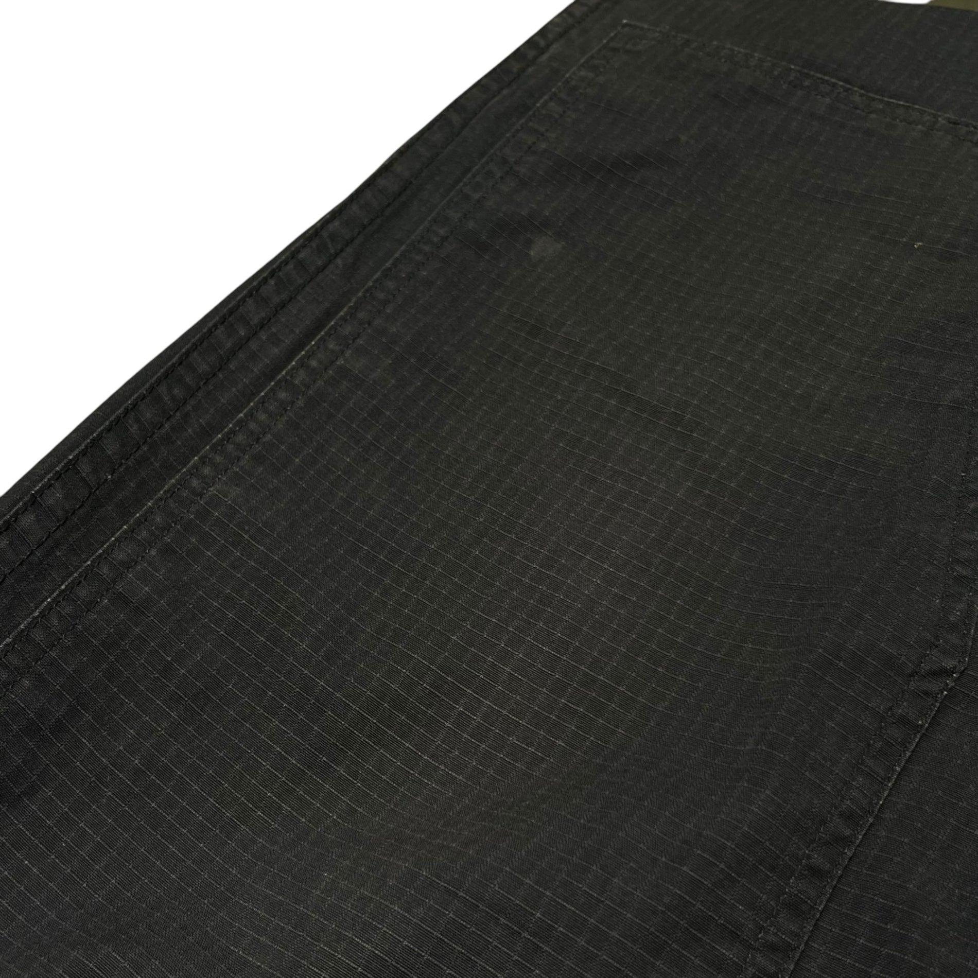 STUSSY(ステューシー) 90's ~ 00's USA made Ripstop double knee baker pants リップストップ ダブルニー ベイカー パンツ 28 ネイビー USA製 90年代~ OLD 紺タグ ミリタリー