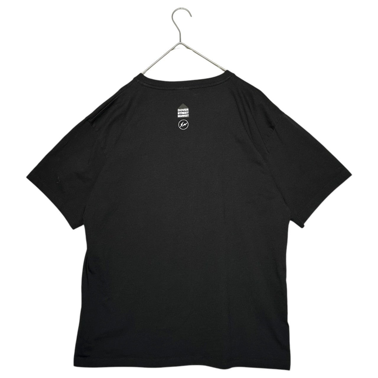 Dover Street Market×fragment design (ドーバー ストリート マーケット×フラグメント) "DOVER st." logo T-shirt ロゴ Tシャツ L ブラック
