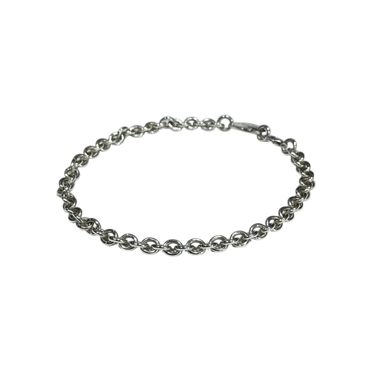 TIFFANY & CO.(ティファニー) Round Return to Chain Necklace ラウンド リターントゥ チェーン ネックレス シルバー ブレスレットとして併用可能