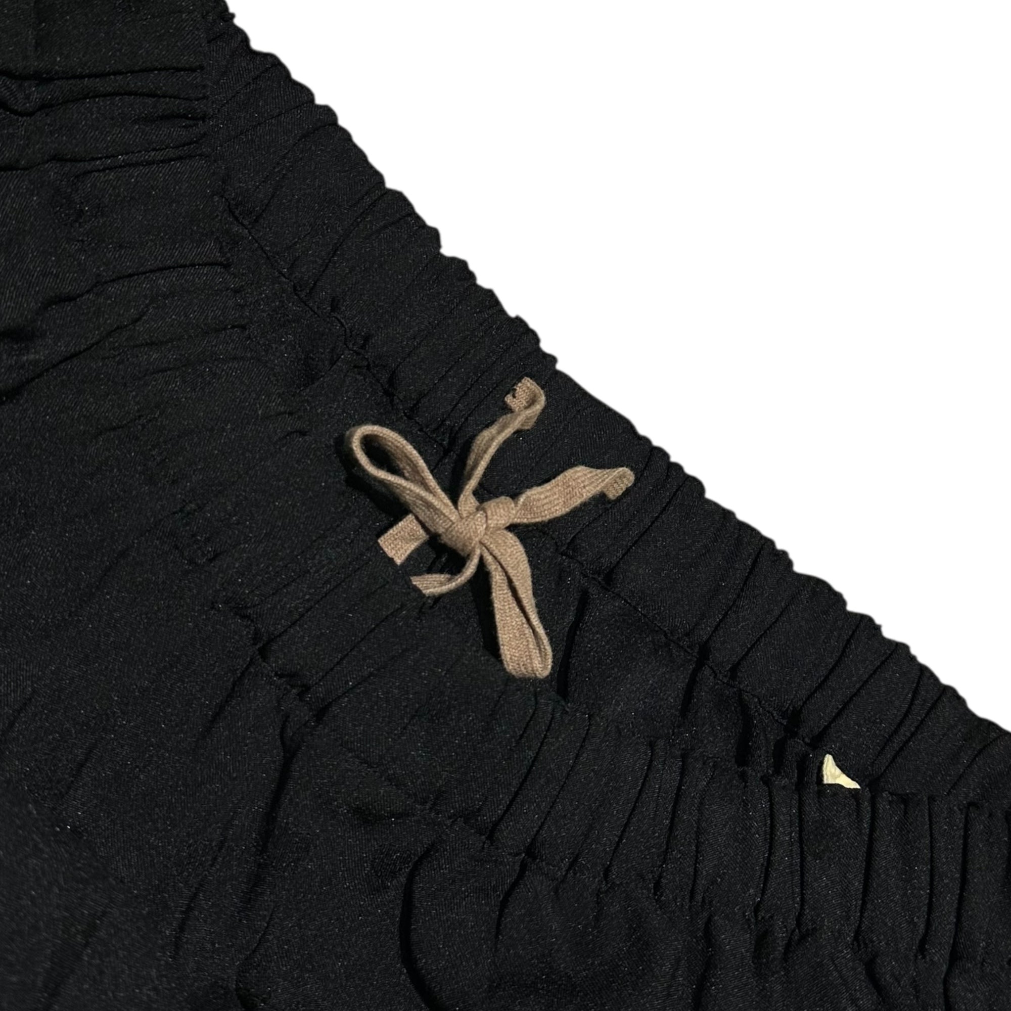 COMME des GARCONS COMME des GARCONS(コムデギャルソンコムデギャルソン) 13AW Drawstring Circle Dot Harem Cropped Pants ドローコード サークル ドット サルエル クロップド パンツ RL-P036 S ブラック AD2013