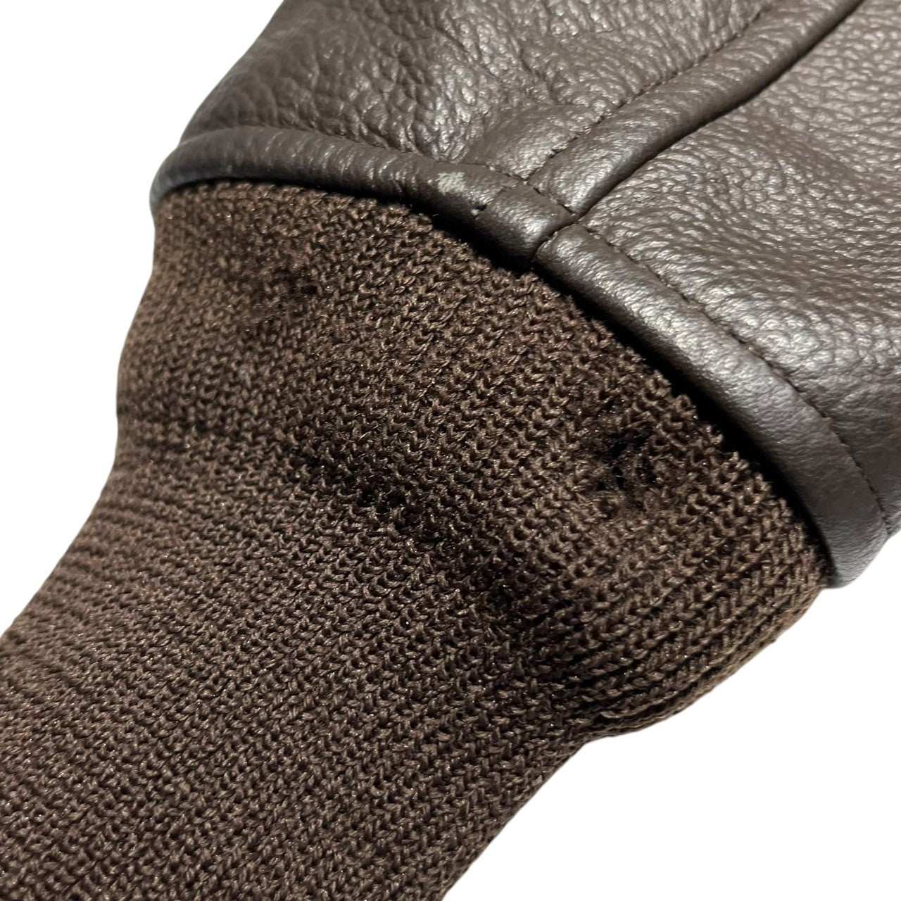 US NAVY(アメリカ海軍) 80's G-1 USN Leather Flight Jacket G-1 レザー フライト ジャケット 8415-00-268-7799 40(L) ブラウン 80年代 brill bros. TALON ジップ ミリタリー