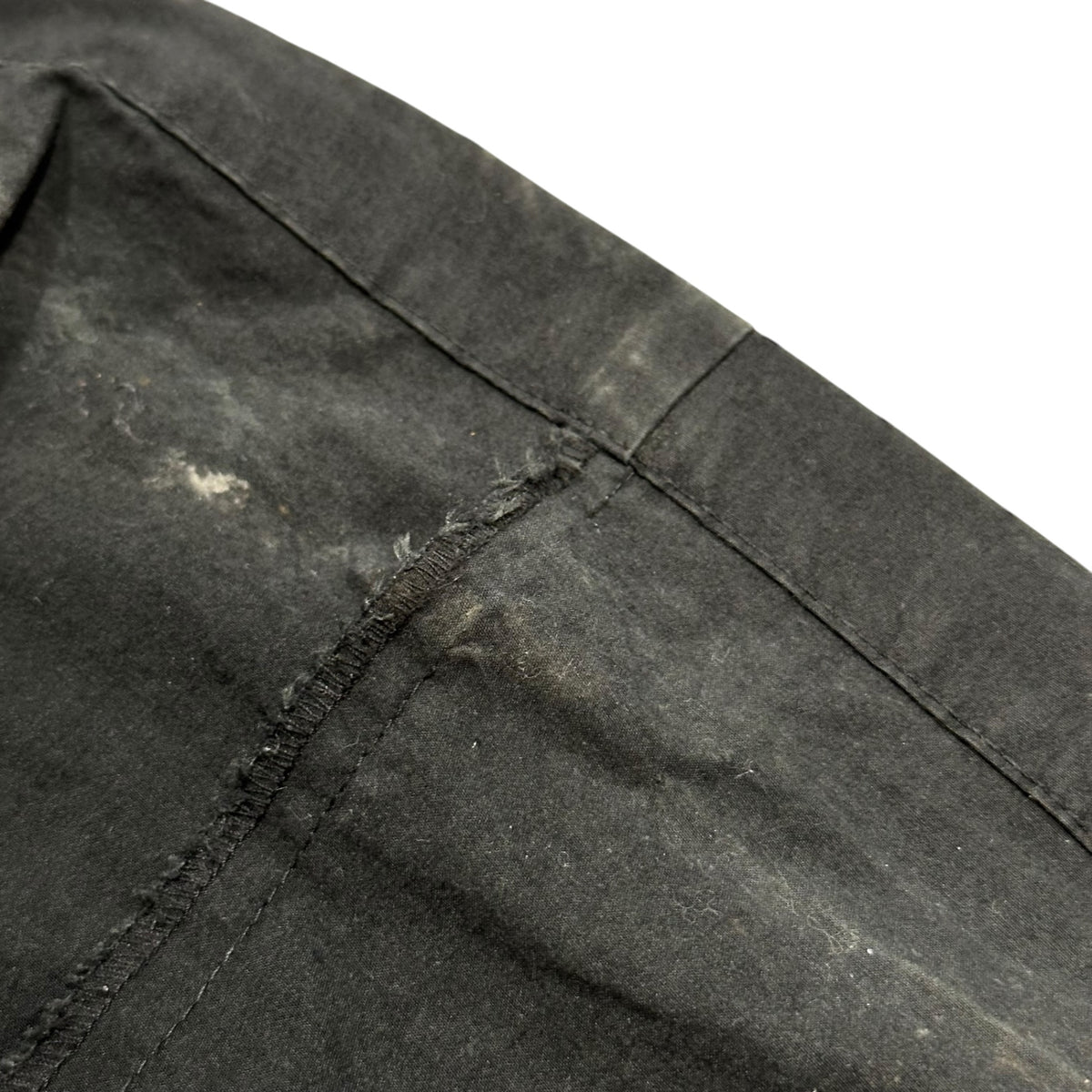 MAISON MARGIELA(メゾンマルジェラ) 2025SS Wide-leg Pleated Trousers プリーツ タック ワイド パンツ S51KA0601 36 ブラック バギー