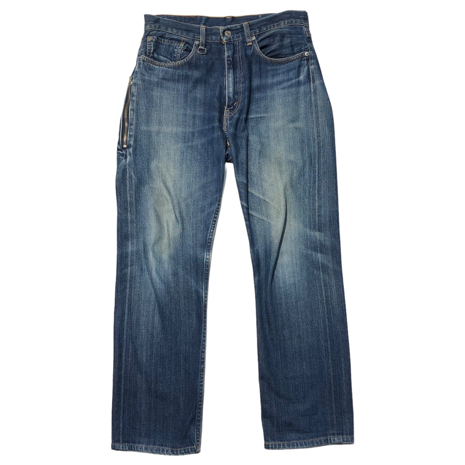 Levi's Fenom(リーバイスフェノム) ×Fragment design initial 505 model denim pants フラグメント 初期 デニムパンツ 藤原ヒロシ 505-0207 32×30 インディゴ