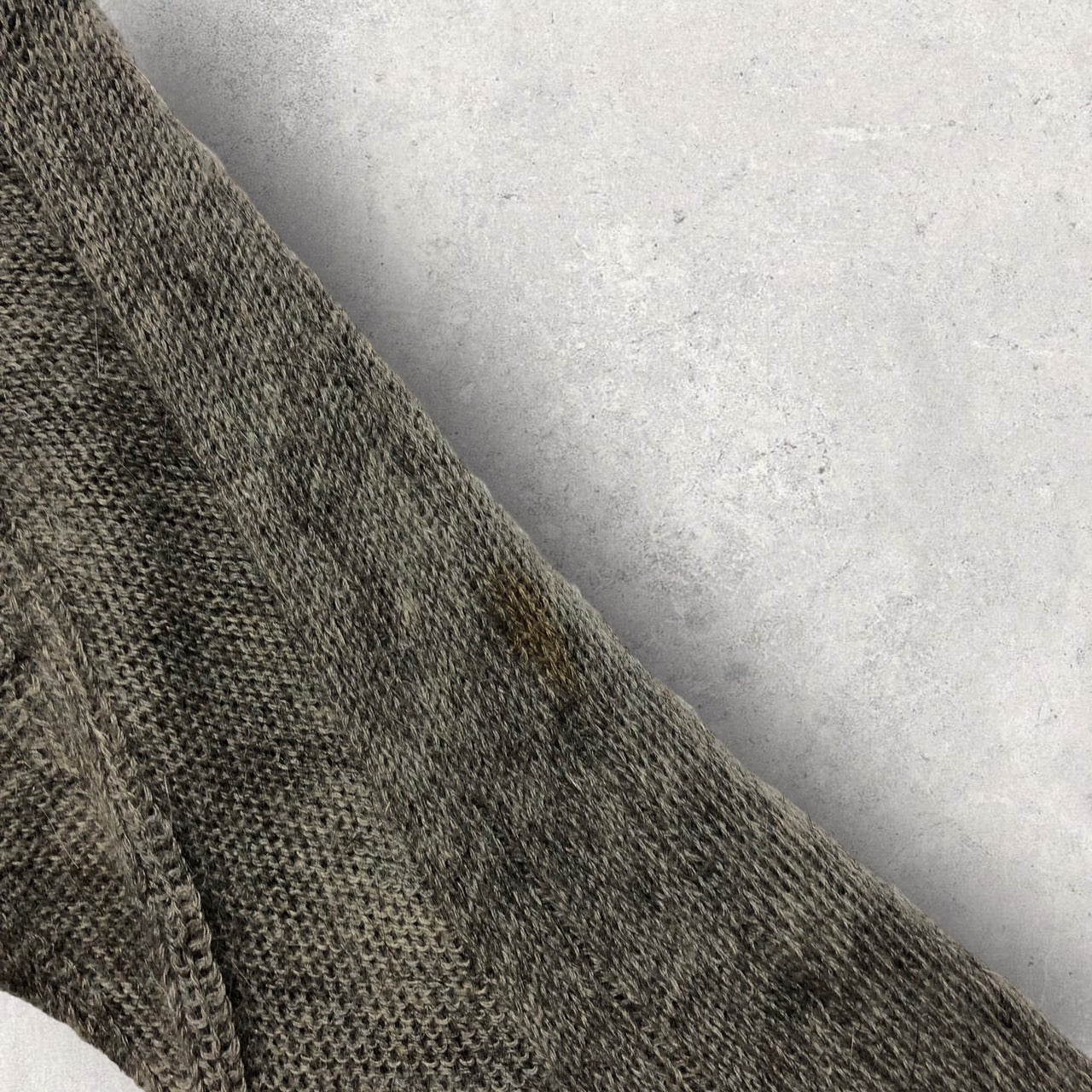 COMME des GARCONS HOMME HOMME(コムデギャルソンオムオム) 90’Sレイヤードウールニット IN-040020 表記なし(Sサイズ程度) グレー AD1998 田中オム