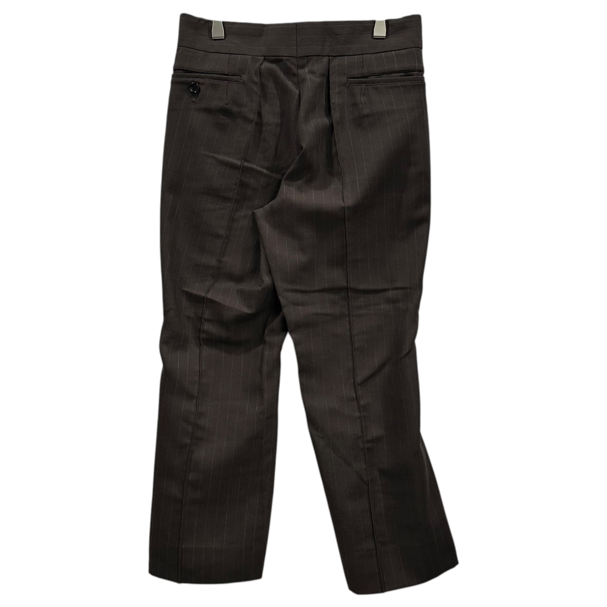 COMME des GARCONS(コムデギャルソン) 2000AW Redesigned Camouflage Tape-Striped Slacks 再構築 カモフラ テープ ストライプ スラックス GP-10001S S ブラウン×カーキ AD2000 00s アーカイブ