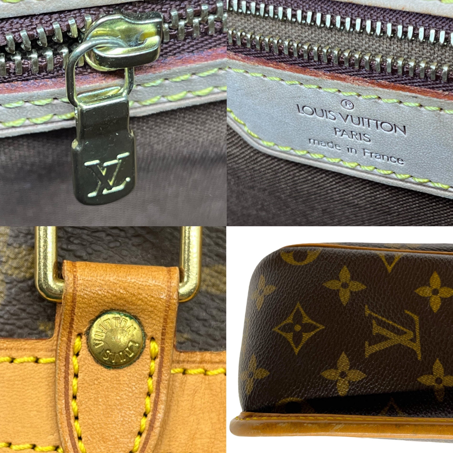 LOUIS VUITTON(ルイヴィトン) 00's Vintage sologne flap shoulder bag ヴィンテージ ソローニュ フラップ ショルダー バッグ 04年製 M42250 ブラウン 製造番号:SL0044