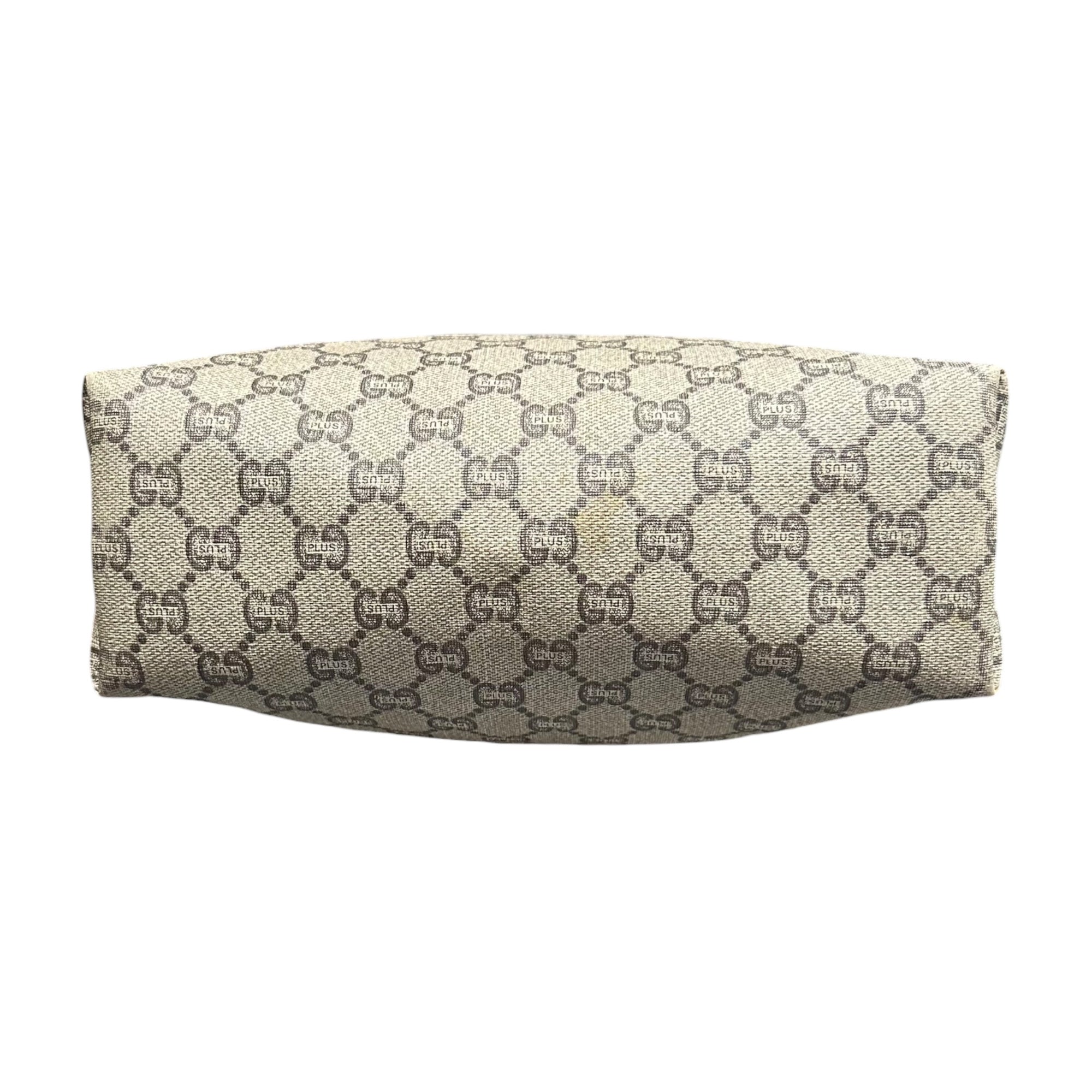Gucci Plus(グッチプラス) Vintage GG PLUS Tote Bag ヴィンテージ GGプラス トート バッグ ベージュ