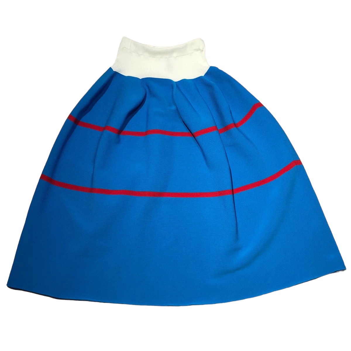 CFCL(シーエフシーエル) POTTERY SKIRT 1/フレアスカート CF005KG002KTC 1(Sサイズ程度) ブルー 桑田卓郎コラボ