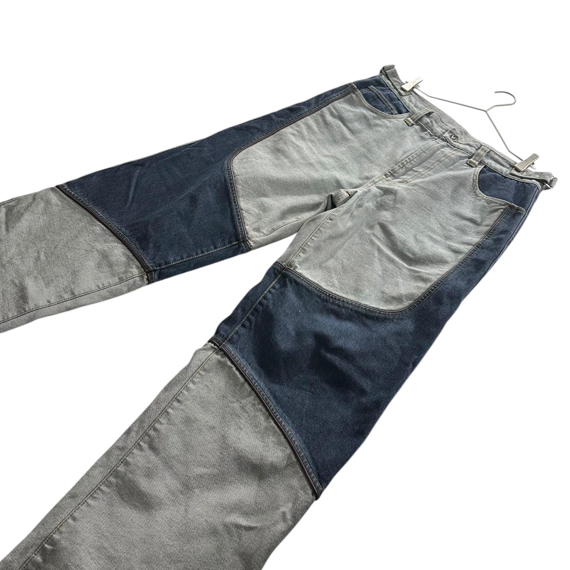 SUPREME × VANSON(シュプリーム × バンソン) 25SS Leathers Cordura Cotton Pant バンソン レザー コーデュラ コットン カーゴ パンツ 30 ライトインディゴ×インディゴ