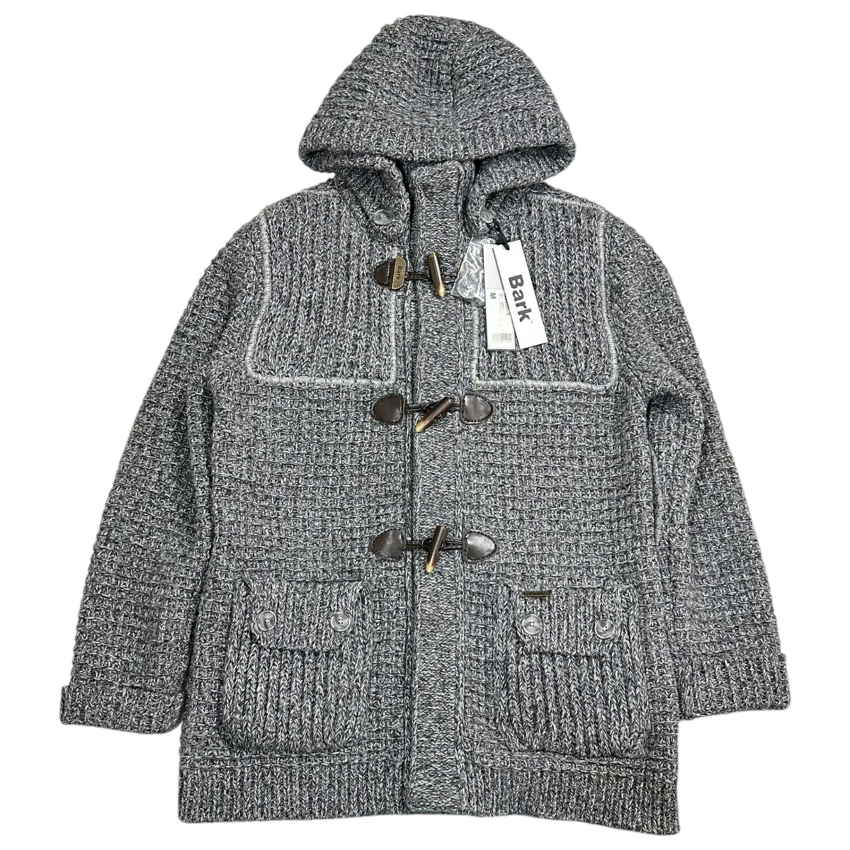 Bark(バーク) Low Gauge Knit Duffle Coat ローゲージ ニット ダッフル 