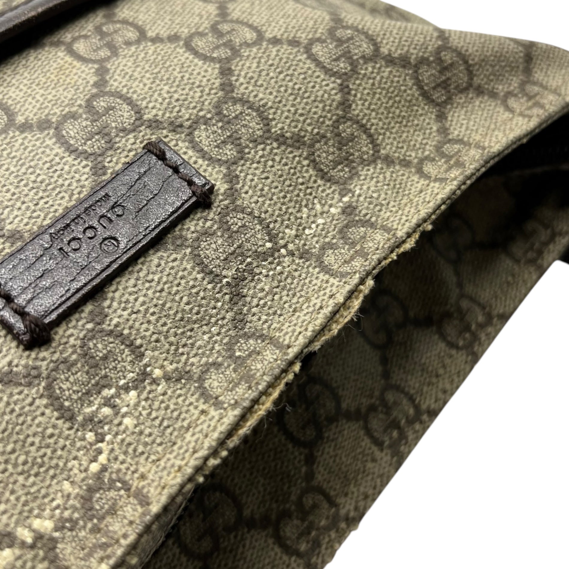 GUCCI(グッチ) GG canvas shoulder bag GG キャンバス ショルダーバッグ 141626 204046 ベージュ サコッシュ