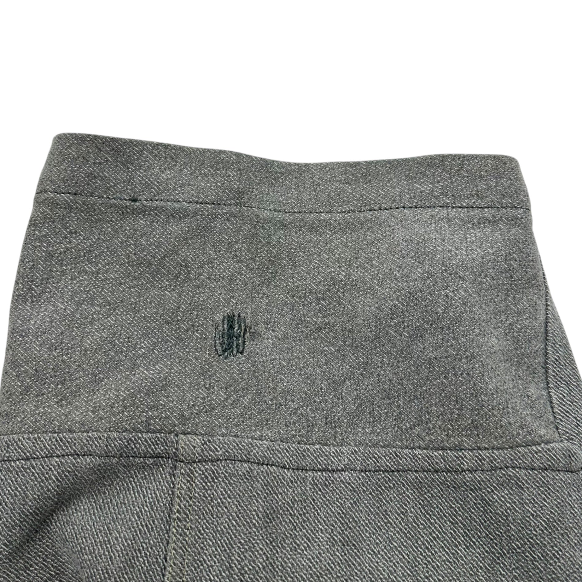 Swiss Army(スイス軍) 50's Army Denim Pants ヴィンテージ デニム ユーティリティ パンツ 72(XL程度) グレー 50年代 ミリタリー ワーク
