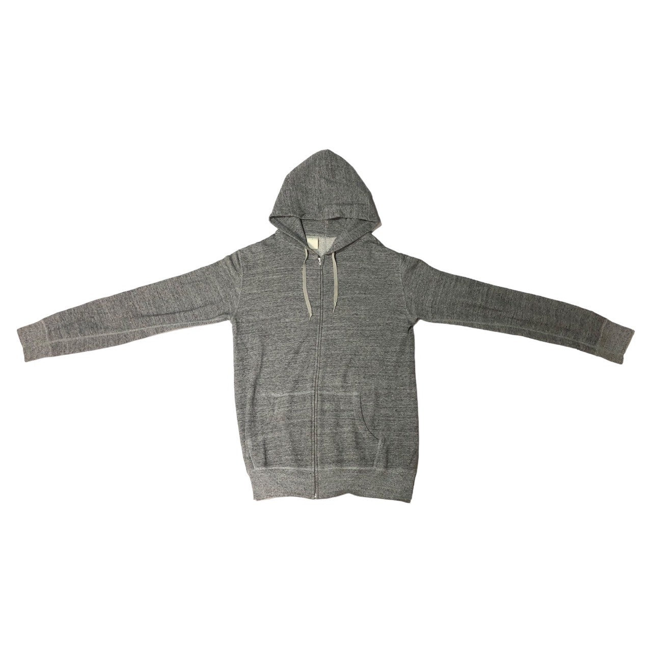 N.HOOLYWOOD(エヌハリウッド ミスターハリウッド) marbled zip hoodie 霜降り ジップ パーカー 定番品 SIZE 44(S) グレー