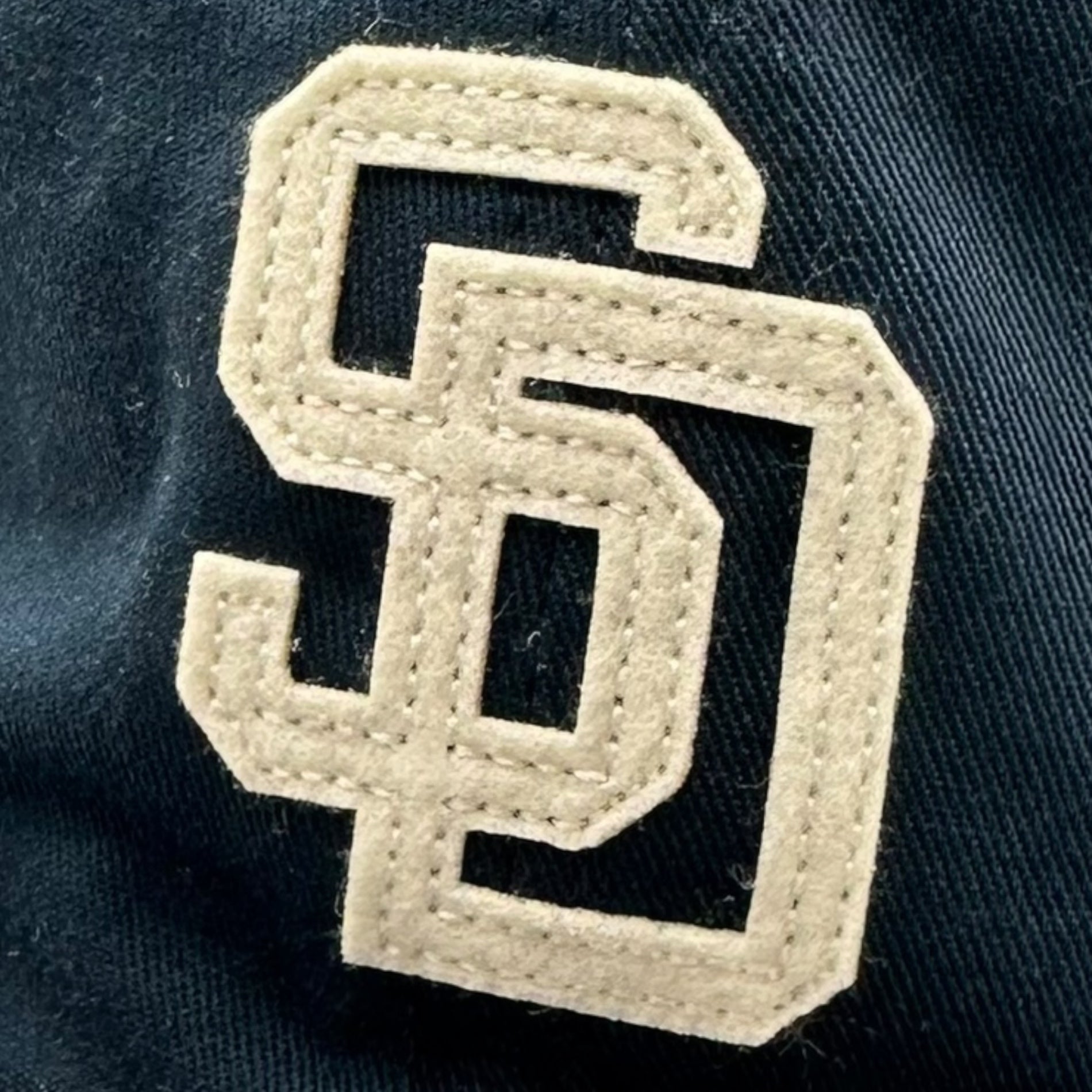 STANDARD CALIFORNIA(スタンダードカリフォルニア) SD Baseball Logo Cap ベースボール ロゴ キャップ - ネイビー スナップバック