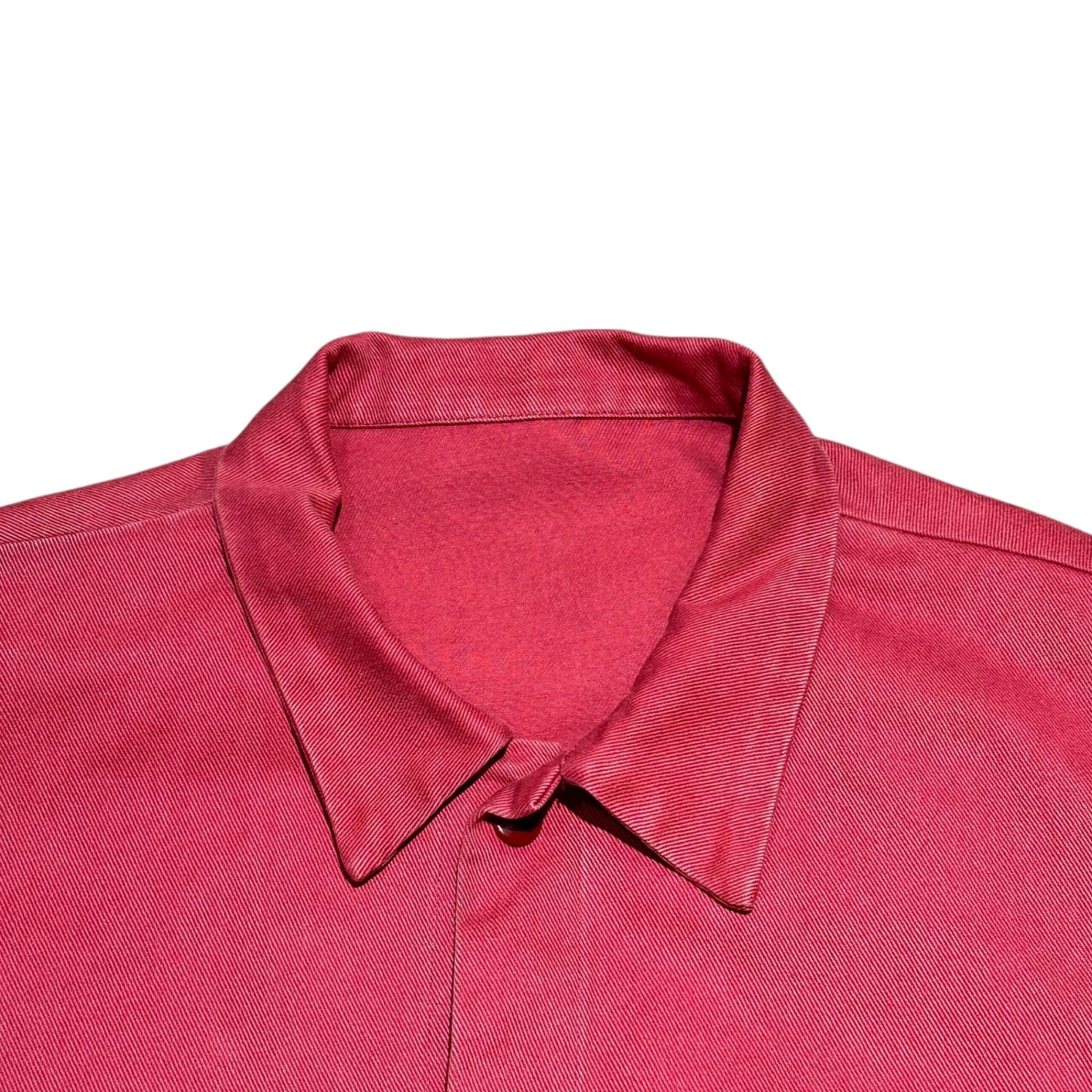 UNDERCOVER(アンダーカバー) 94SS Masterpiece Frayed Coach Jacket 名作 オリジナル ほつれ コーチ ジャケット FREE レッド 90's 90年代 アーカイブ