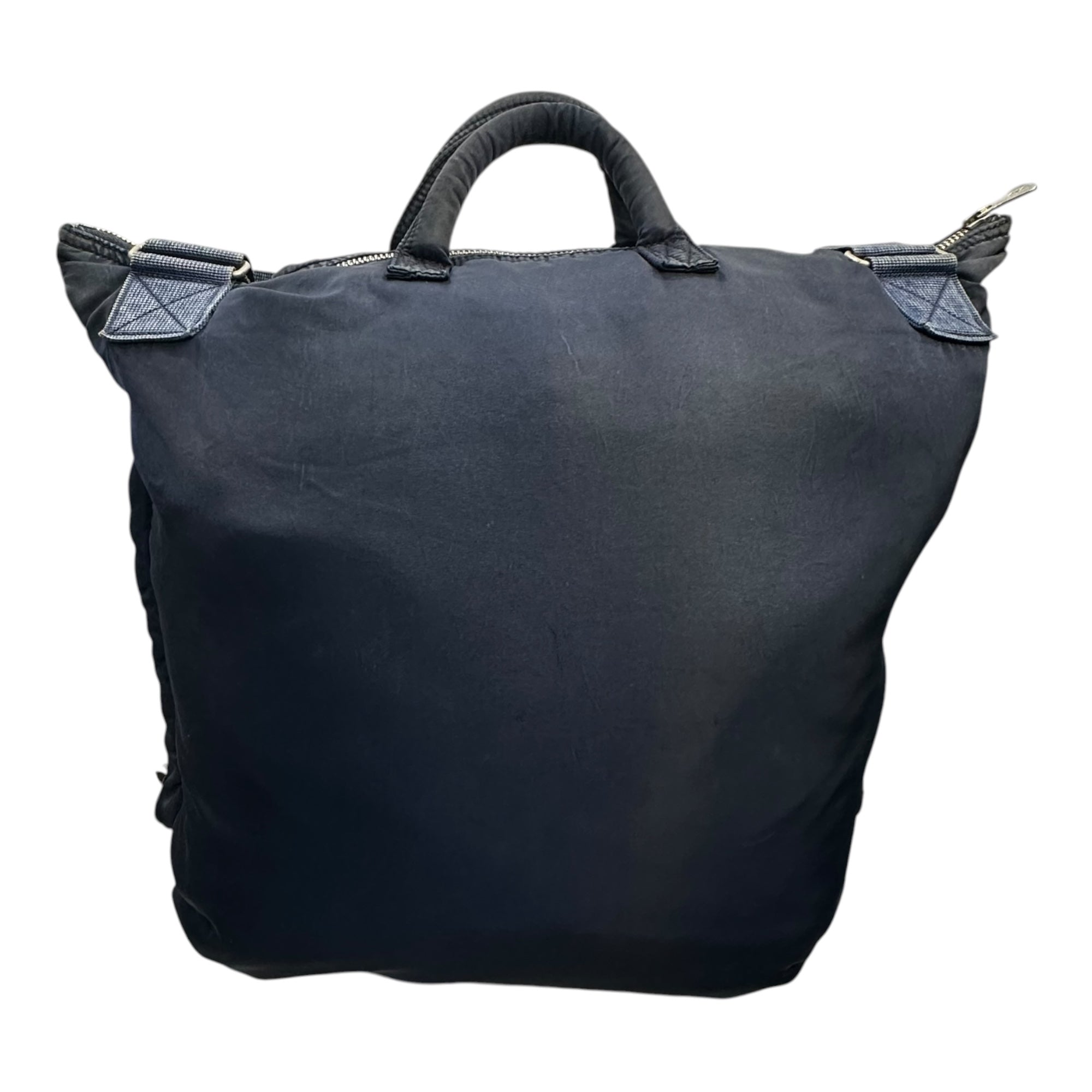 Porter Classic(ポータークラシック) SUPER NYLON HELMET CASE L スーパー ナイロン ヘルメット ヘース CP-015-191 L ブルー 2WAY ショルダー バッグ ヴィンテージ加工