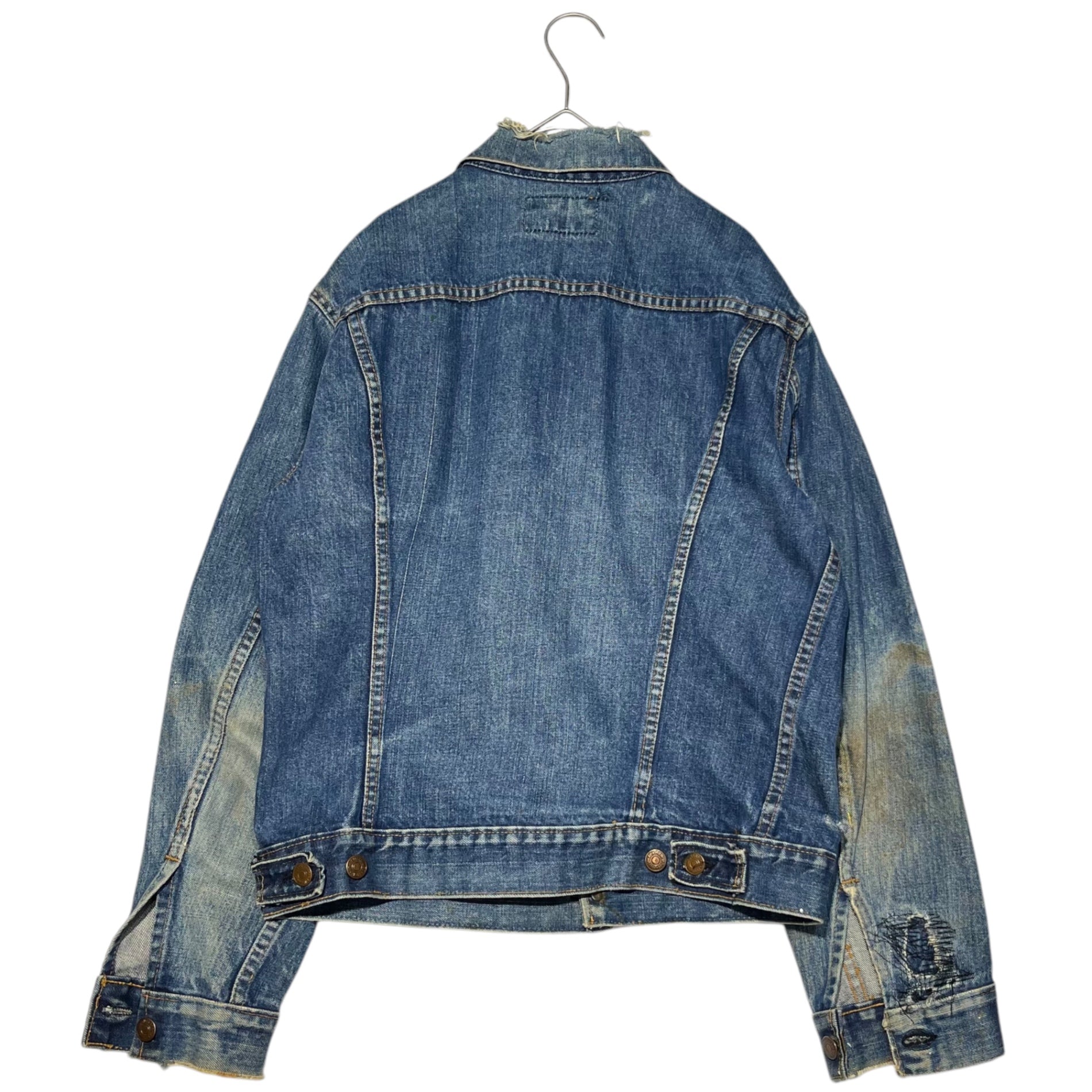 Levi's(リーバイス) 70's 70505 Trucker denim jacket トラッカー デニム ジャケット 70505 表記無し インディゴ USA製 70年代 CHEVROLET BIG E 526