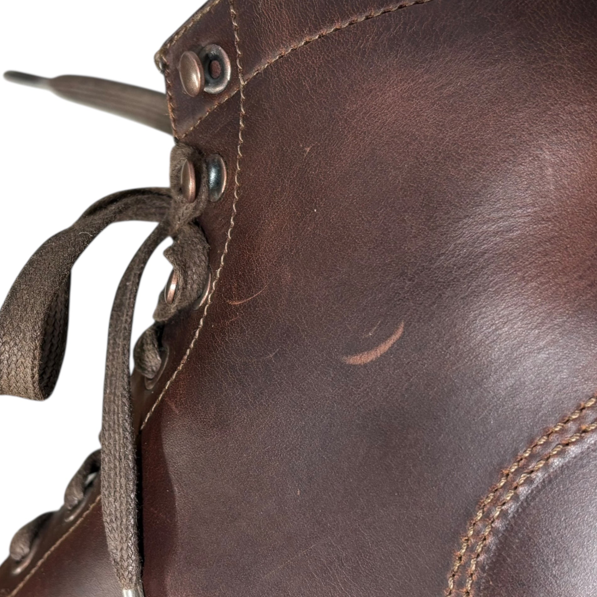 WOLVERINE 1000 MILE(ウルヴァリン1000マイル) Round Work Boots ラウンド ワーク ブーツ 9 1/2 D(27.5cm程度) ブラウン