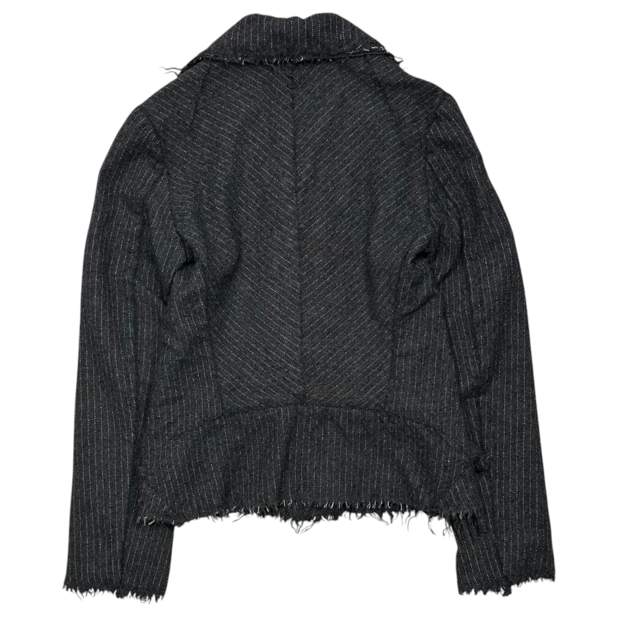 JUNYA WATANABE COMME des GARCONS(ジュンヤワタナベコムデギャルソン) 2004SS Glen Check Wool/Nylon 5-Button Jacket グレンチェック ウール ナイロン 5ボタン ジャケット JM-J038 S ブラック×ホワイト AD2003 00s アーカイブ