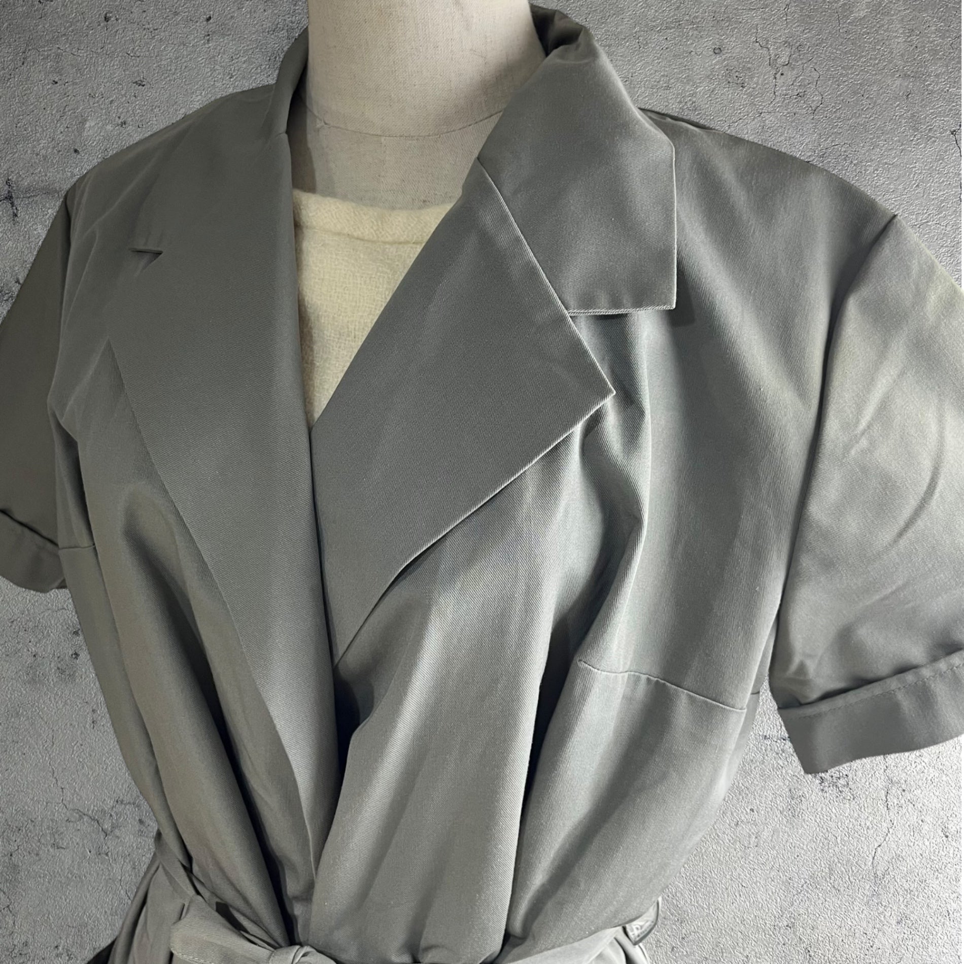 vintage(ヴィンテージ) 90's~ medical dress coat メディカルドレスコート FREE(M~Lサイズ程度) グレー