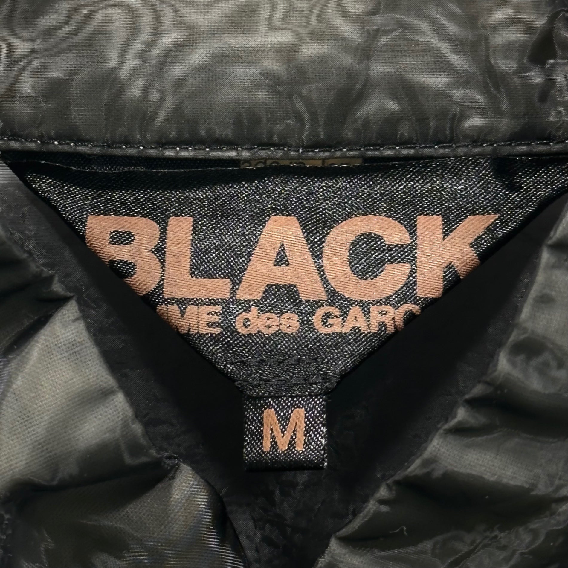 BLACK COMME des GARCONS(ブラックコムデギャルソン) 20AW Sheer China Jacket Coat シアー チャイナ ジャケット コート 1F-J024 M ブラック AD2020 男性着用可能