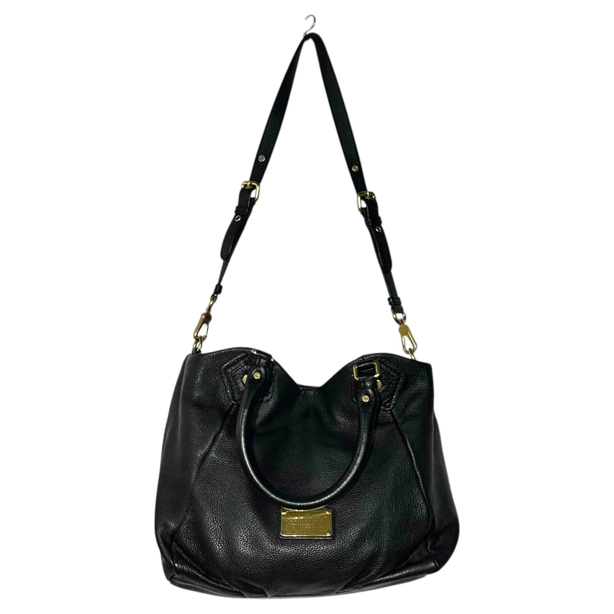 MARC by MARC JACOBS(マークバイマークジェイコブス) 2-Way Leather Shoulder Bag 2ウェイ レザー ショルダー バッグ ブラック