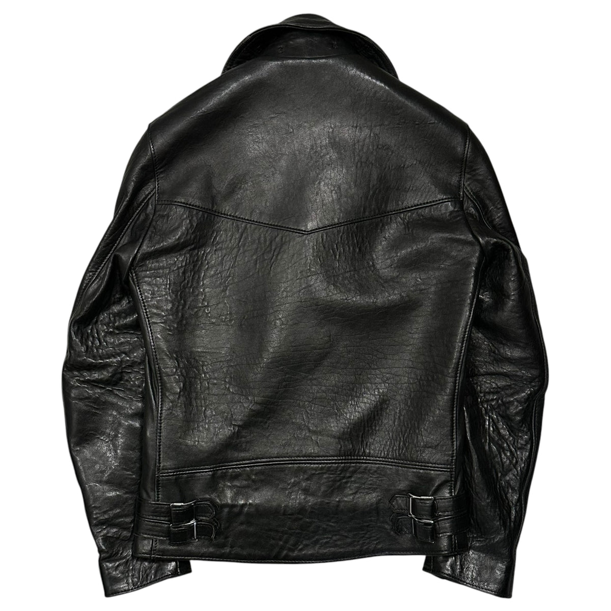 LEWIS Leathers(ルイスレザー) LIGHTNING TIGHT FIT ライトニング タイトフィット 402T 34 ブラック ダブル ライダース レザー ジャケット