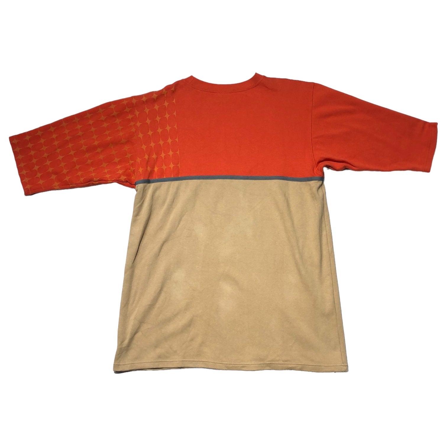 APPLEBUM(アップルバム) KICKZ BOX CLOTHING シューズ ボックス モチーフ 半袖 Tシャツ 0333256-104 L ベージュ×オレンジ
