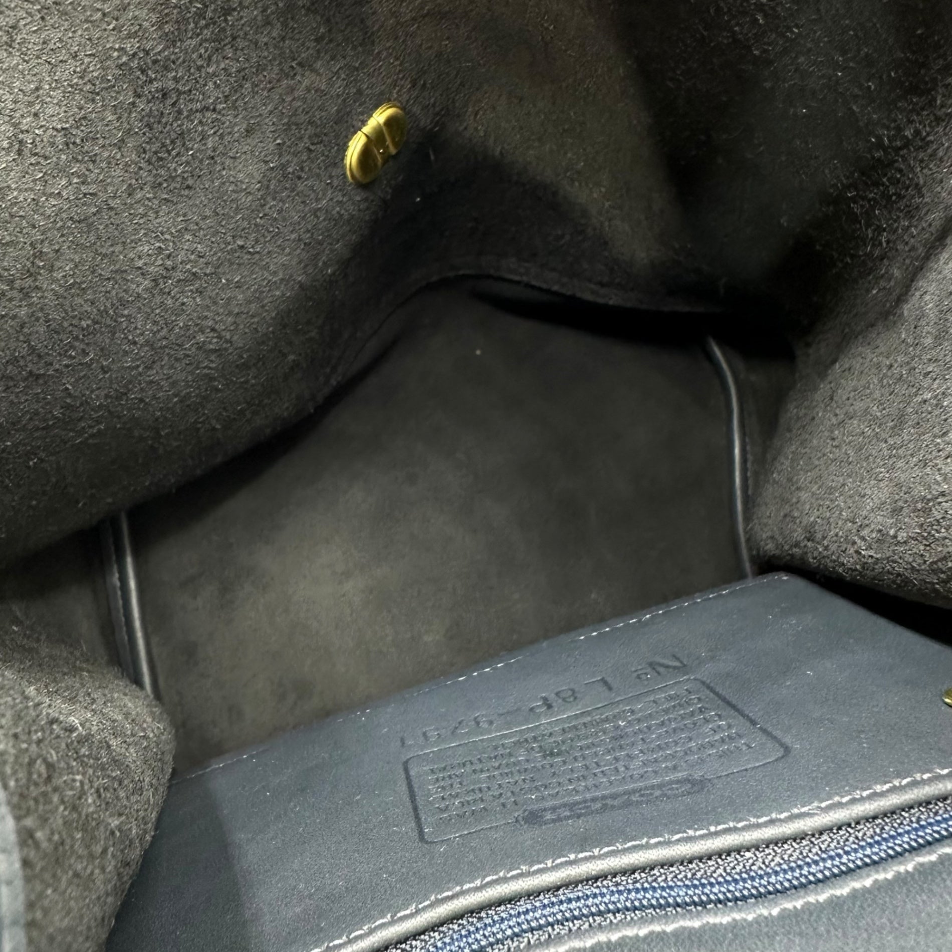 OLD COACH(オールドコーチ) Leather backpack レザー リュック 9791 ダークネイビー