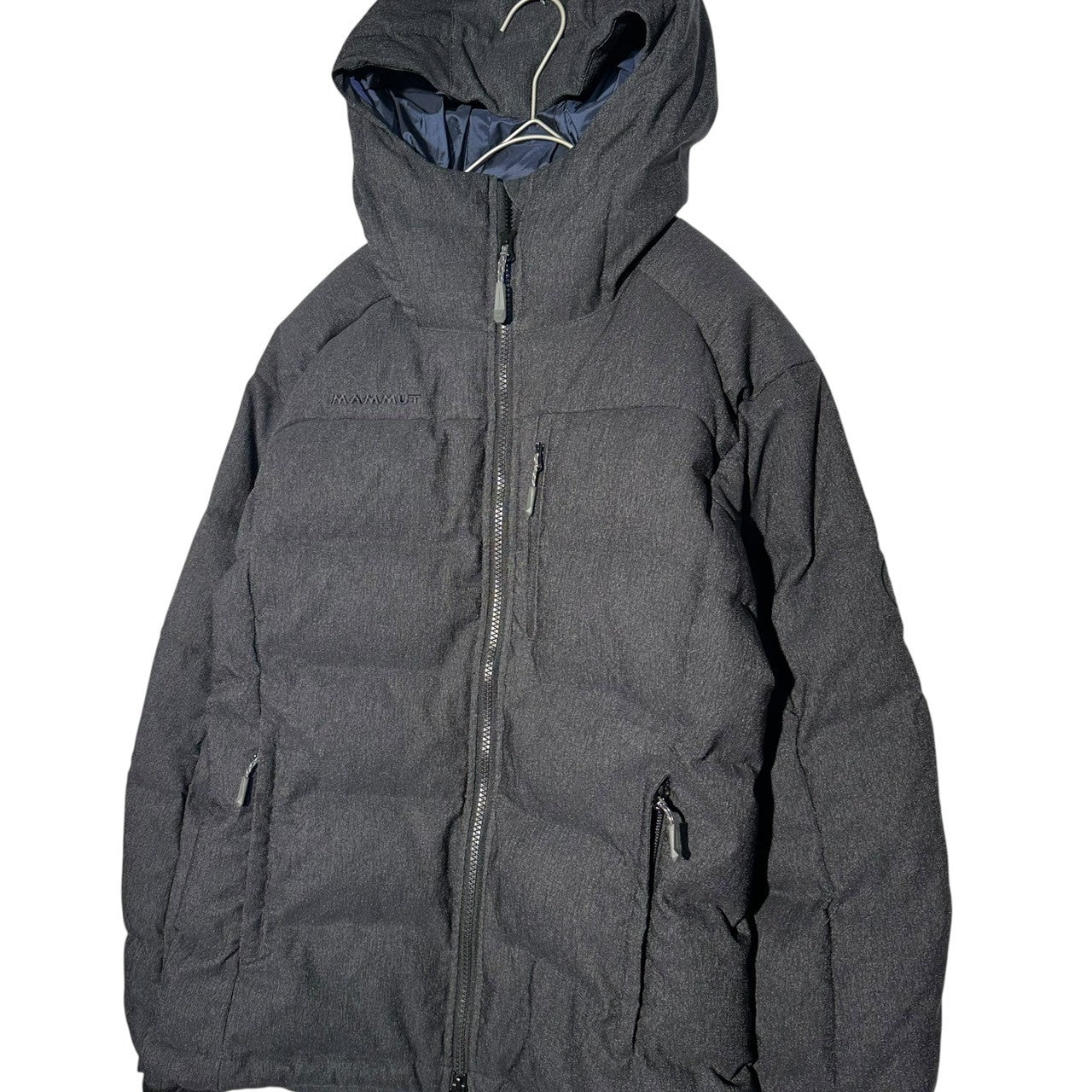 MAMMUT(マムート) SERAC DOWN HOODY HERRINGBONE フーデッド ダウン ジャケット 280216TI S ダークグレー アウトドア