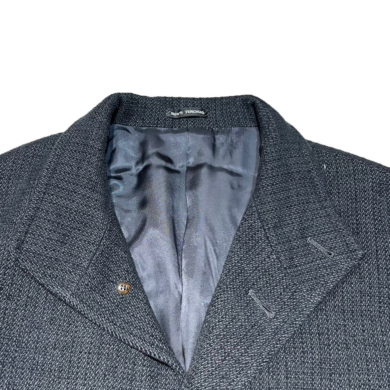 MEN'S TENORAS(ティノラス) スタンドカラーロングコート M ブラック