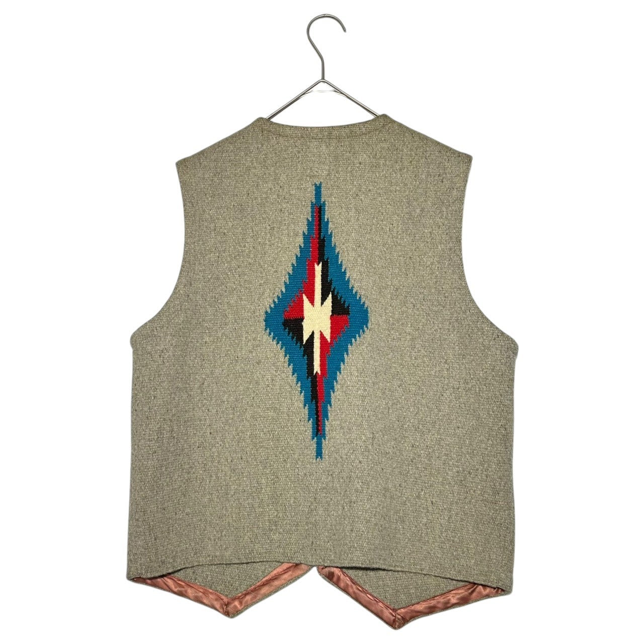ORTEGA'S(オルテガ) 90's Vintage Chimayo Vest ヴィンテージ チマヨ ベスト クルミボタン 40(L程度) グレー 90年代