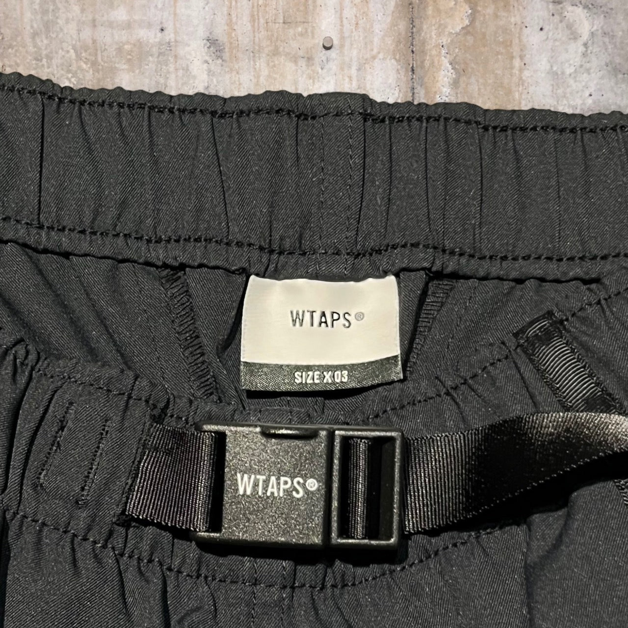 WTAPS(ダブルタップス) 23ss SPSS2001 / SHORTS / POLY. TWILL/ハーフパンツ/ショートパンツ 231BRDT-PTM09 X 03 ブラック
