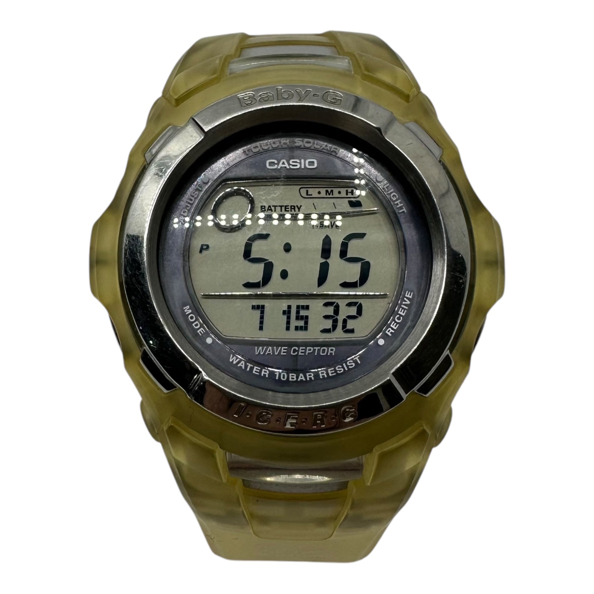 CASIO(カシオ) Baby-G The 8th International Dolphin & Whale Conference ベイビージー イルカ クジラ 腕時計 BGT-2500K クリア イルクジ ICERC