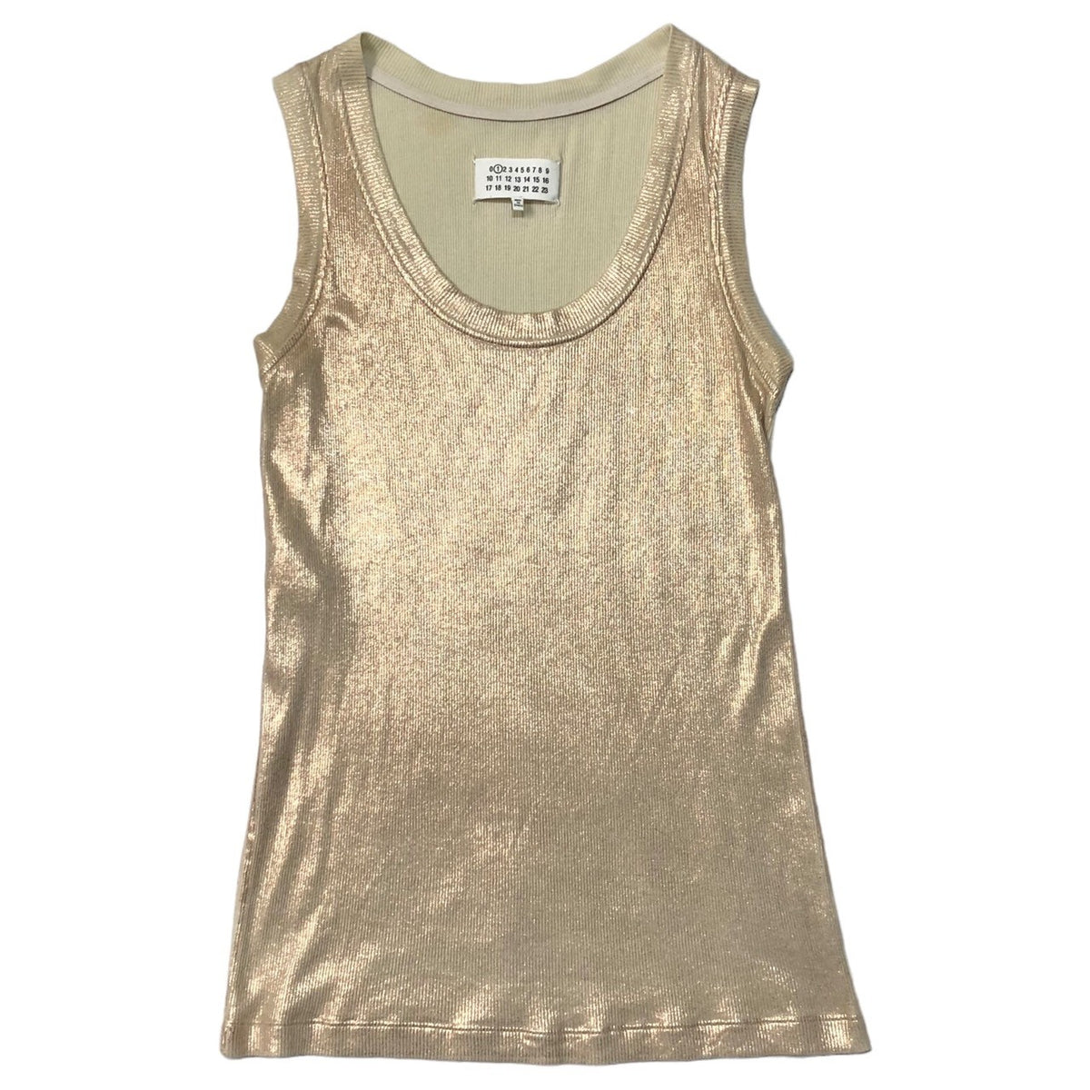 MAISON MARGIELA 1(メゾンマルジェラ) 13SS glitter print tank top 
