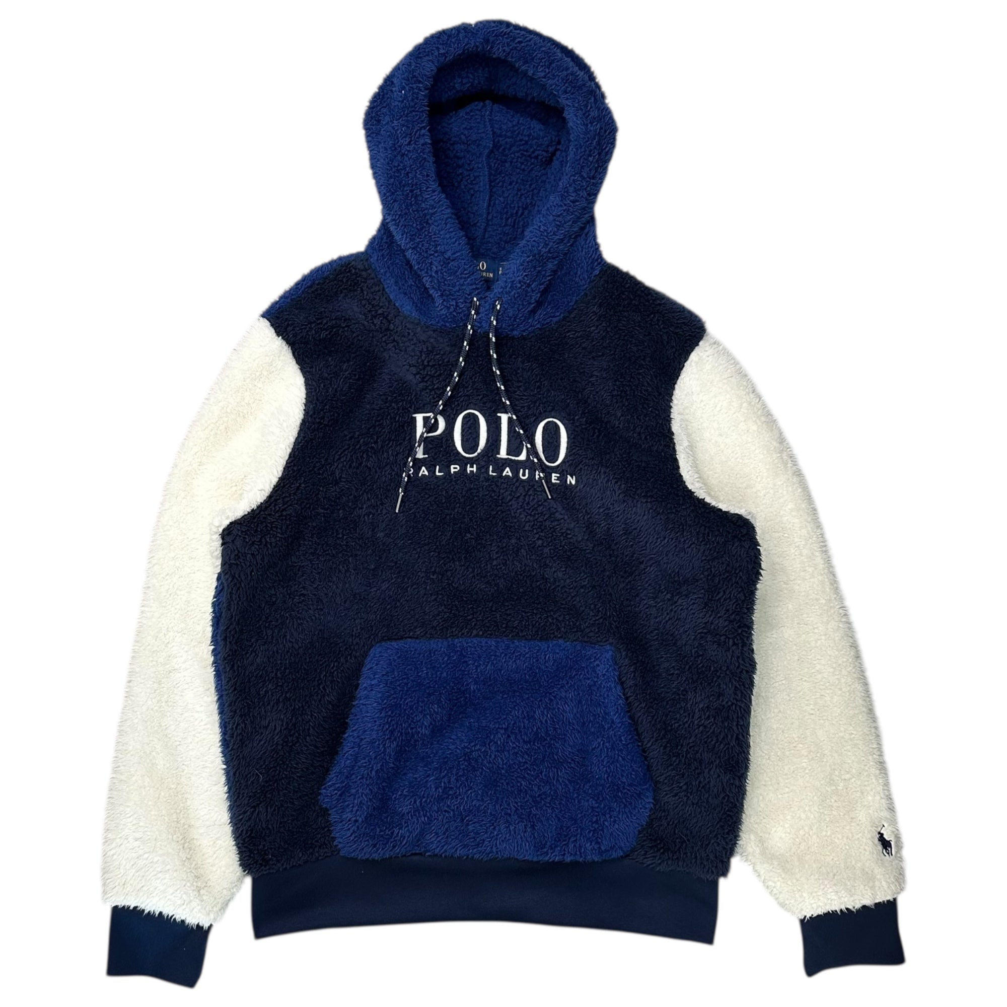 Polo Ralph Lauren フリースパーカー ネイビー/ホワイト POLO RALPH LAUREN(ポロラルフローレン) Logo Embroidered Fleece