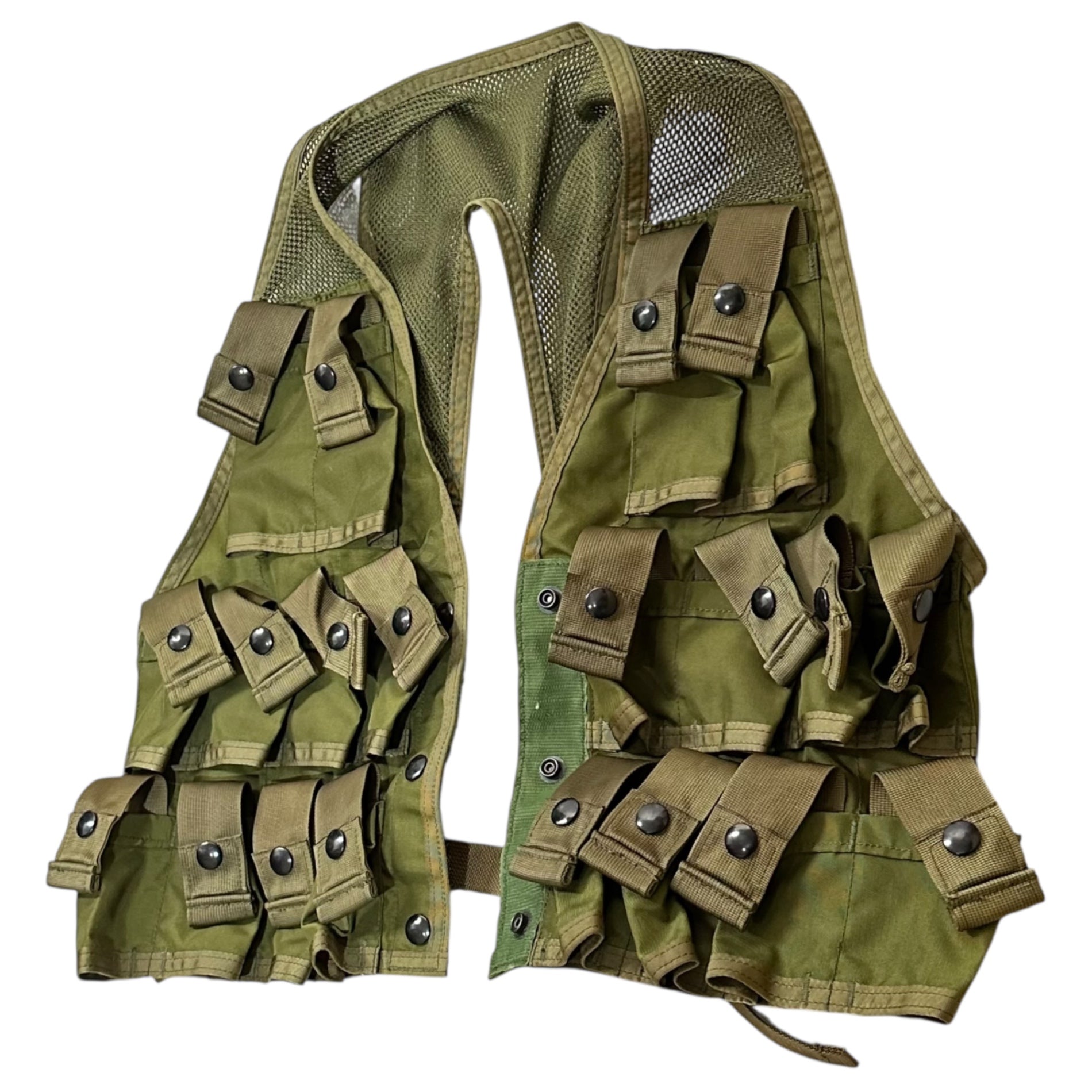 US ARMY(アメリカ軍) AMMUNITION CARRYING VEST 弾薬 携行 ベスト ショットガン S カーキ