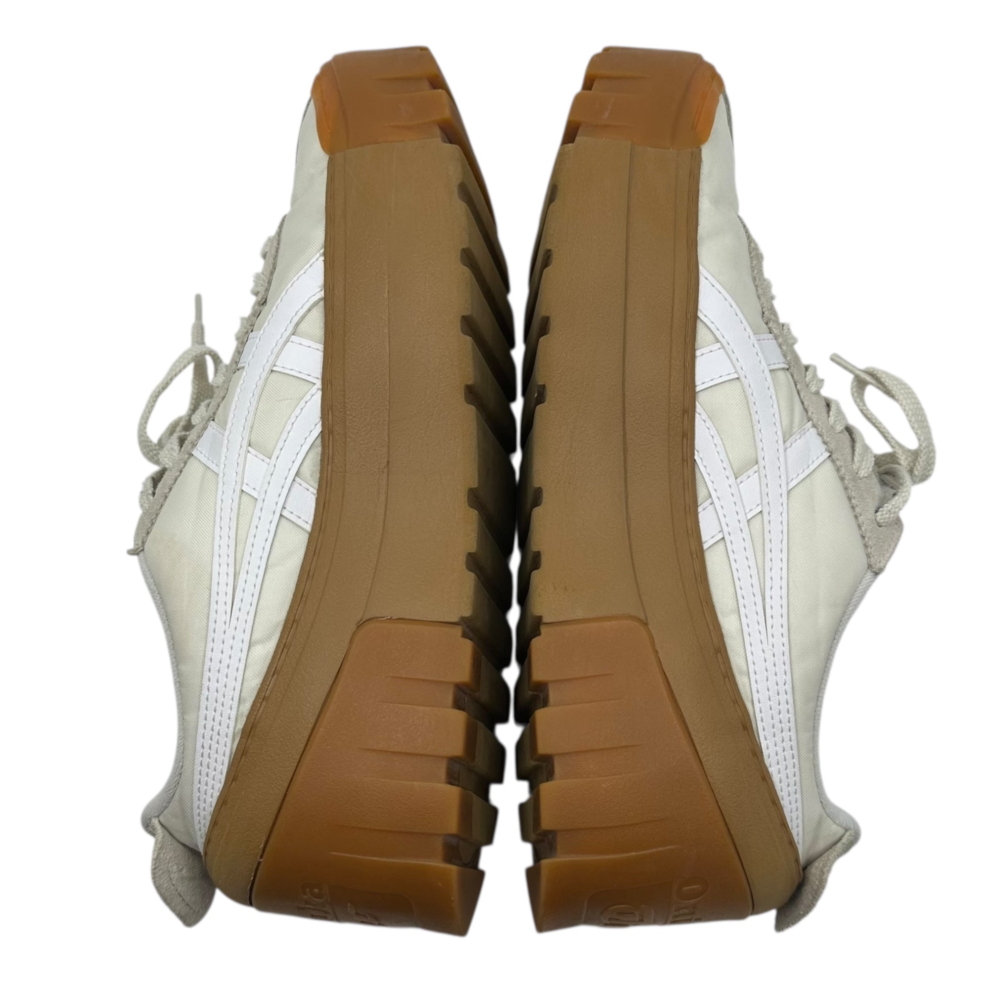 Onitsuka Tiger(オニツカタイガー) DELEGATION CHUNK デリゲイション チャンク 1183A585-104 26.5cm アイボリー×ブラウン 厚底 ローカット スニーカー