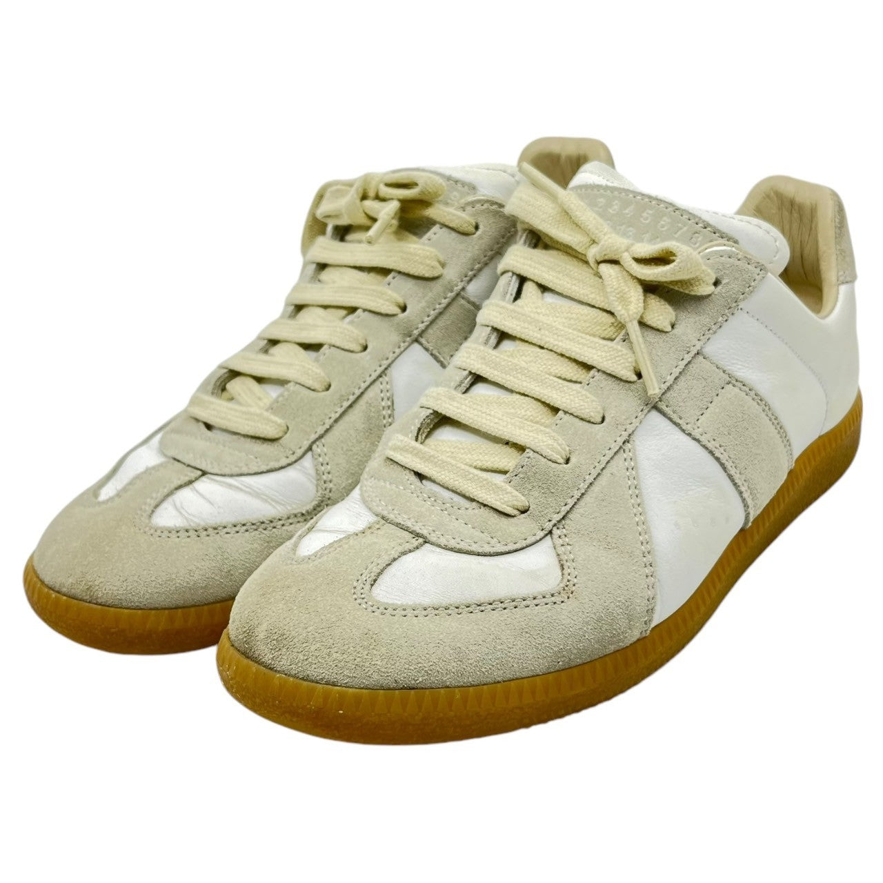 MAISON MARGIELA(メゾンマルジェラ) GERMAN TRAINER ジャーマントレーナー 36(23cm程度) グレー×ホワイト  ローカット スニーカー