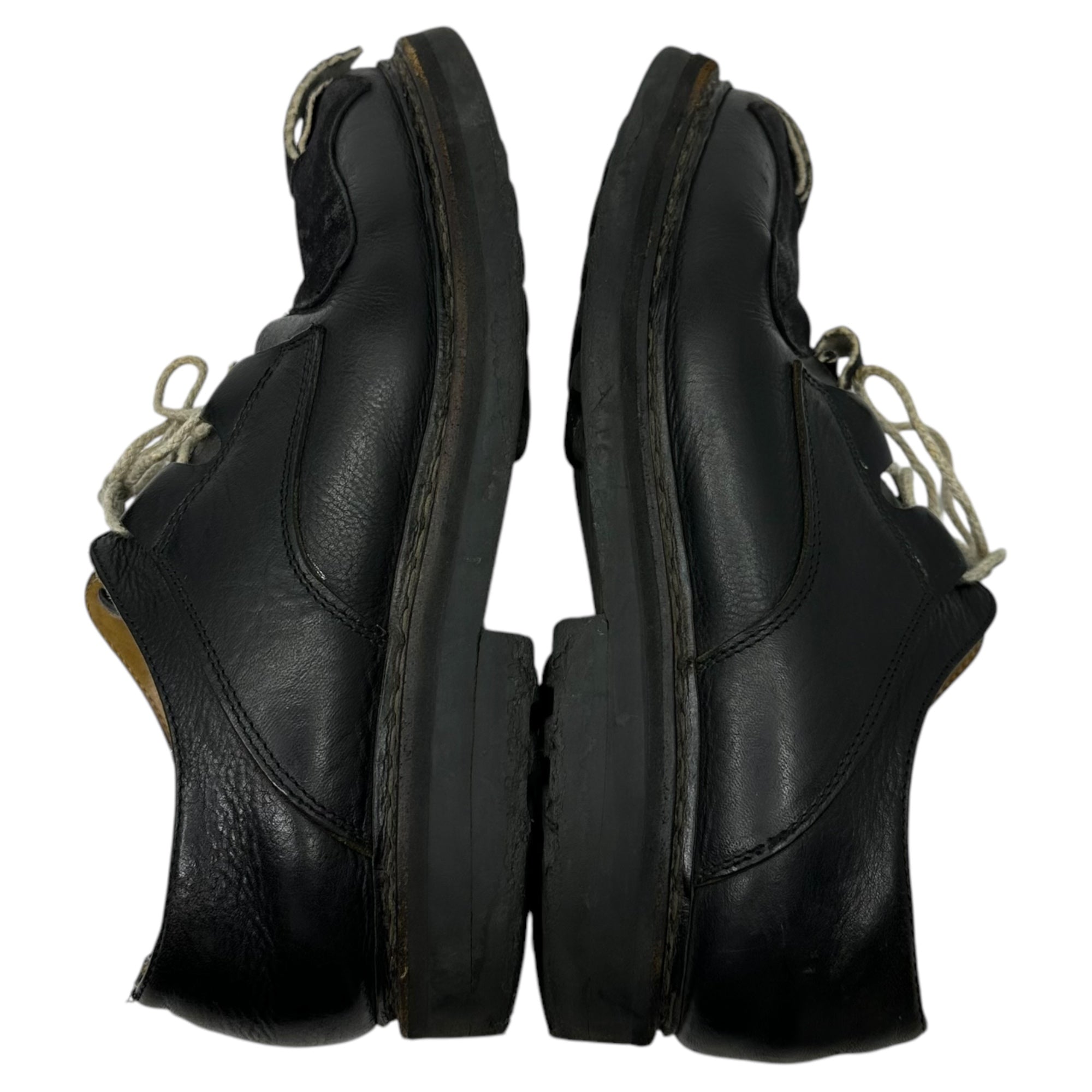 JOHN MOORE(ジョンムーア) Toe Strap Patch Combat Shoes トゥー ストラップ パッチ コンバット シューズ 25.5~26.0cm ブラック rosa mosa