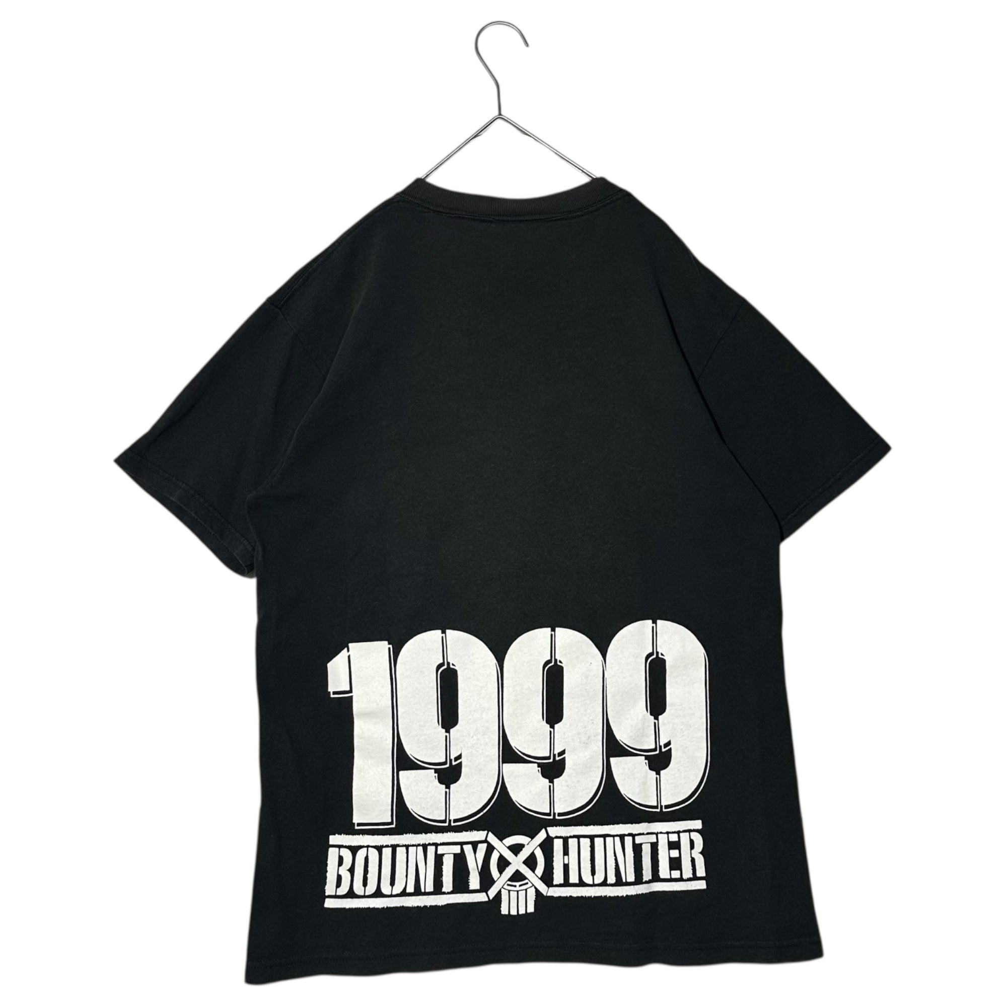 BOUNTY HUNTER(バウンティーハンター) 1999 Logo Print T-Shirt ロゴ プリント Tシャツ M ブラック United Sportsボディ 90's 90年代 ヴィンテージ Y2K