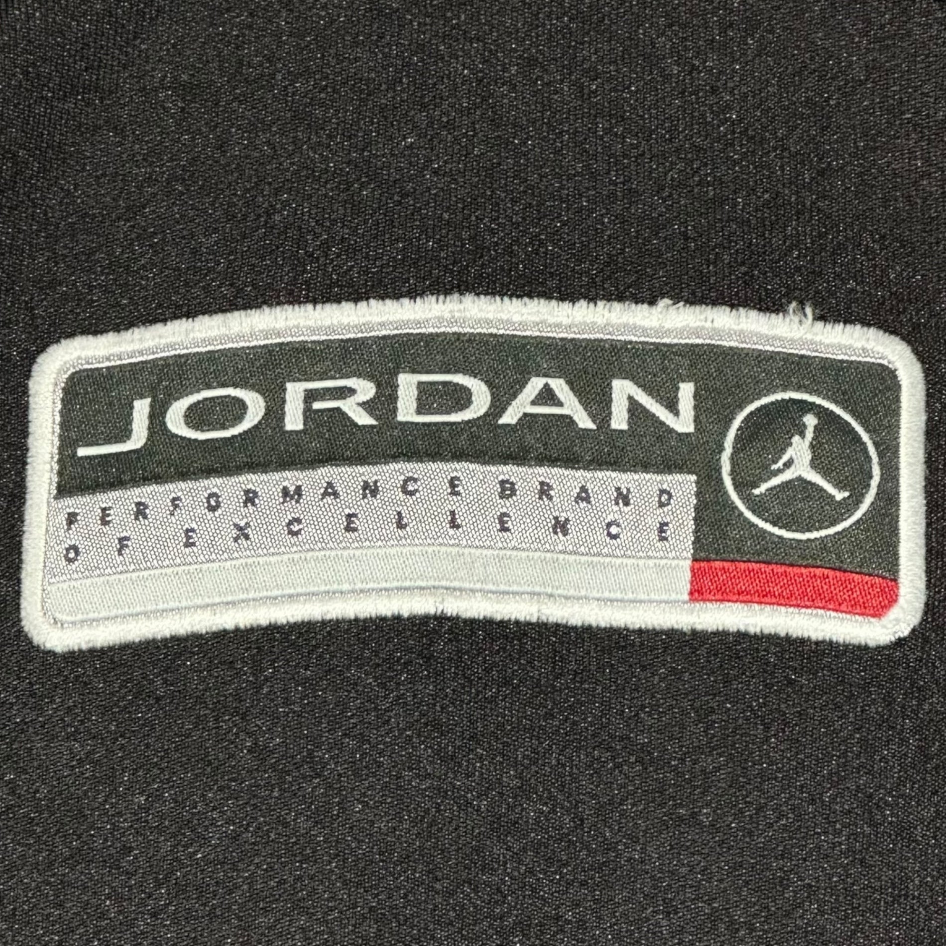 NIKE(ナイキ) 90's JORDAN GAME SHIRT ジョーダン ゲーム シャツ L ブラック×グレー 半袖 90年代 ヴィンテージ 古着 メッシュ